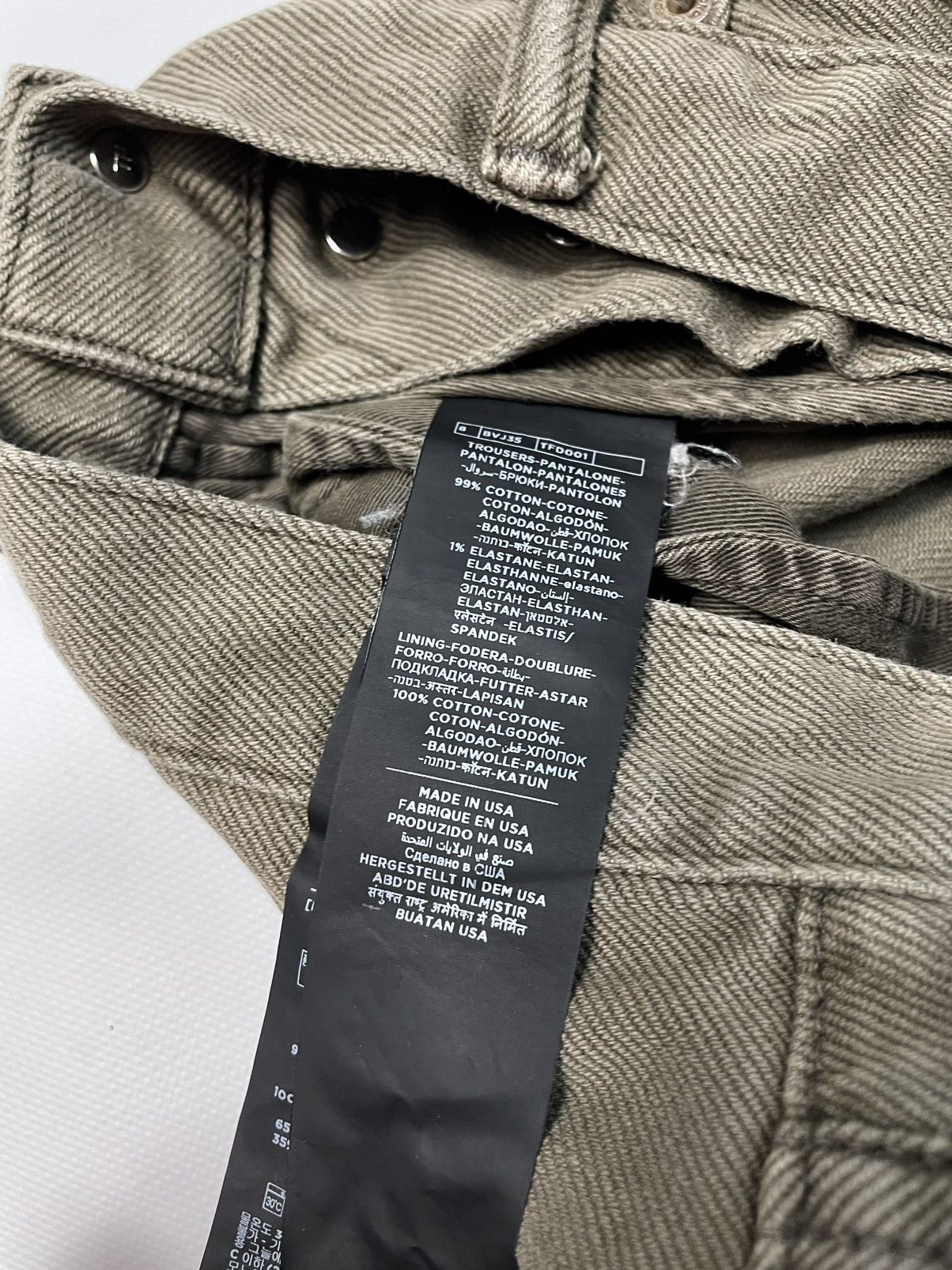 Tom Ford TOM FORD L. Brown Corduroy Slim Fit Denim Pants Size US 32 / EU 48 - 7 Thumbnail