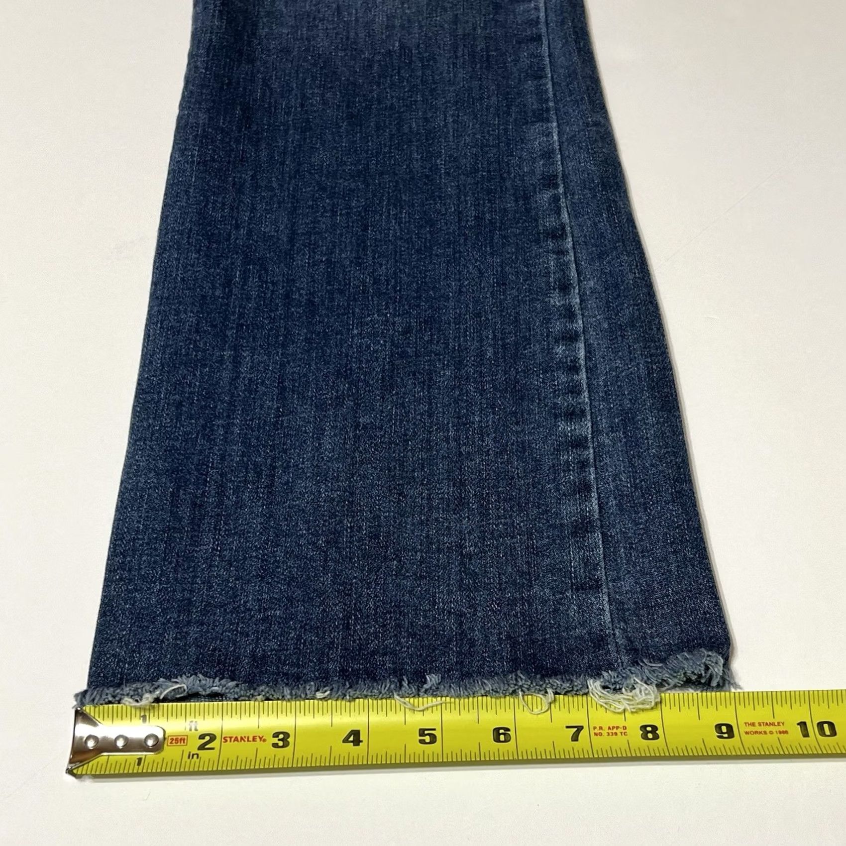 Vintage Judy Blue Jeans Womens Bootcut 28x30 Distressed Stretch Blue Size 28" / US 6 / IT 42 - 7 Thumbnail