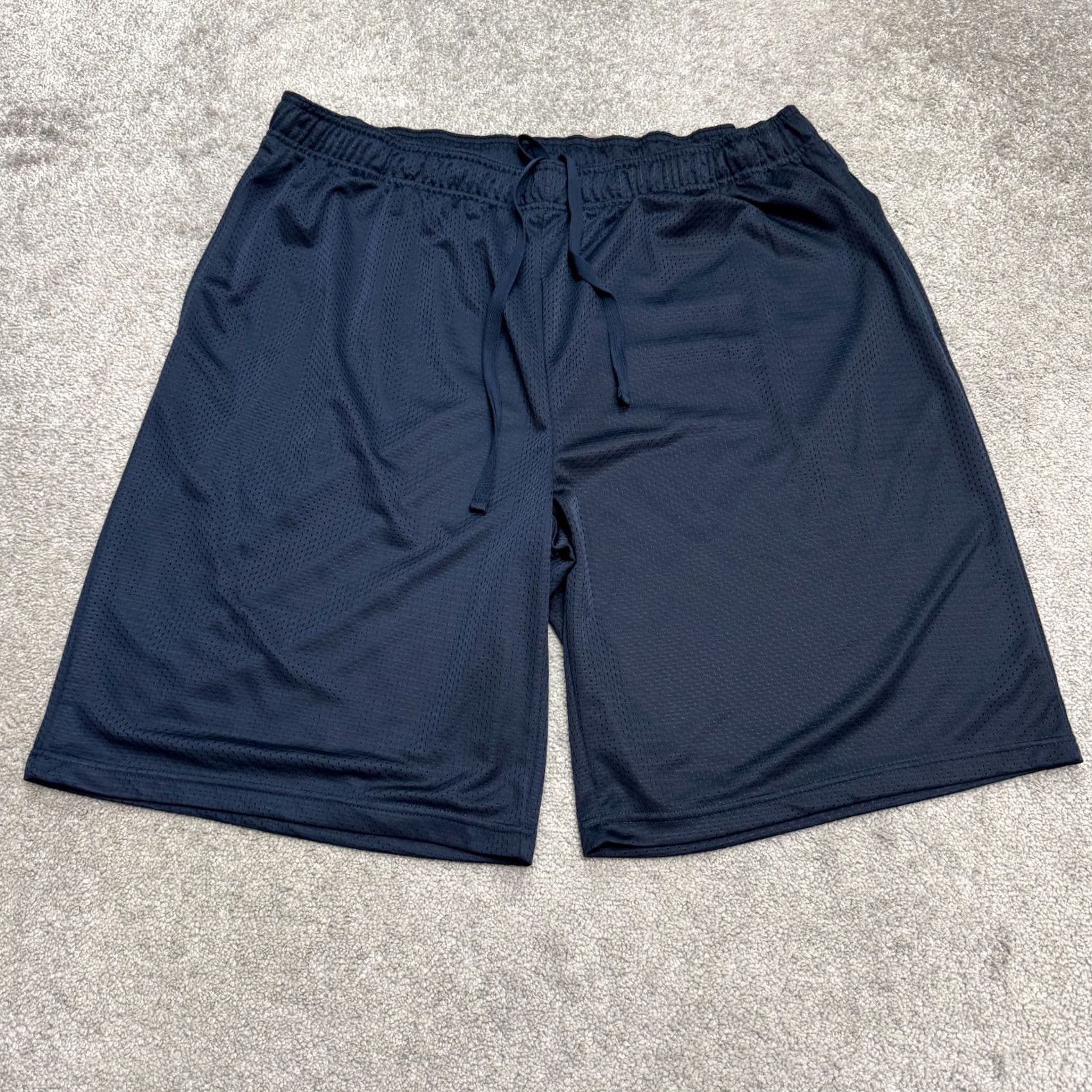 Vintage Xersion Basketball Athletic Training Shorts Mens 3XL Tall Navy Blue Activewear Shorts Mens Athletic 3XL Navy Blue XS? Size US 39 - 2 Thumbnail