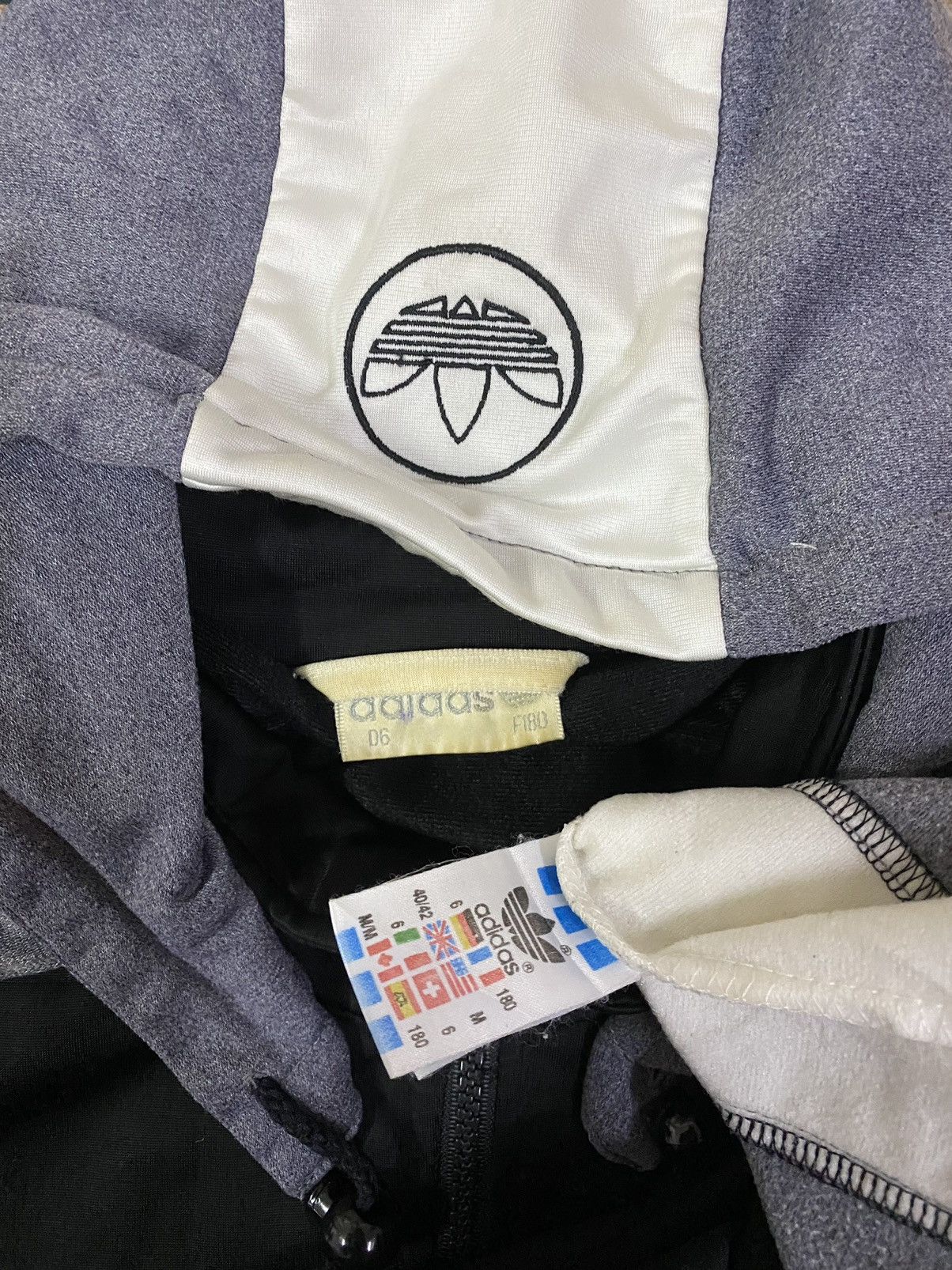 Adidas Adidas Vintage Zip Hoodie Short Sleeves Size US XL / EU 56 / 4 - 6 Thumbnail