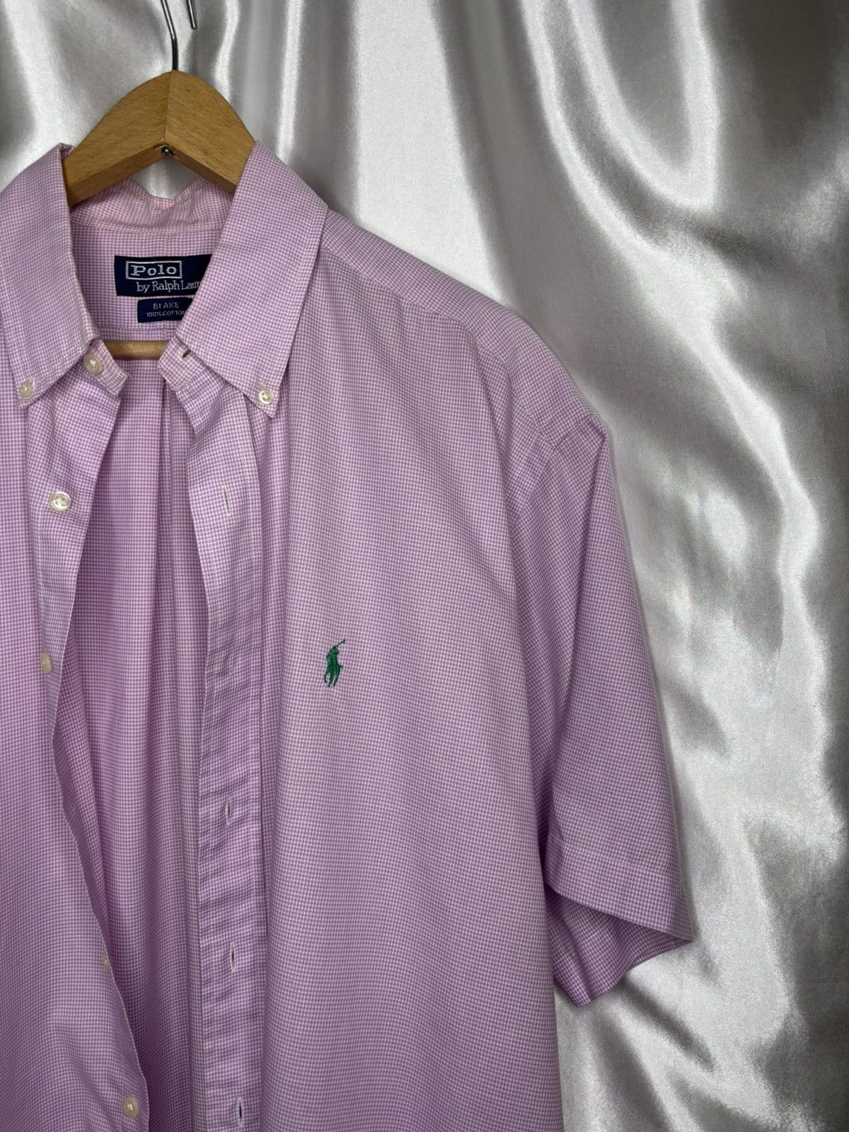 Polo Ralph Lauren × Ralph Lauren × Vintage Vintage pink Ralph Lauren cotton checkered shirt button up Size US L / EU 52-54 / 3 - 2 Thumbnail