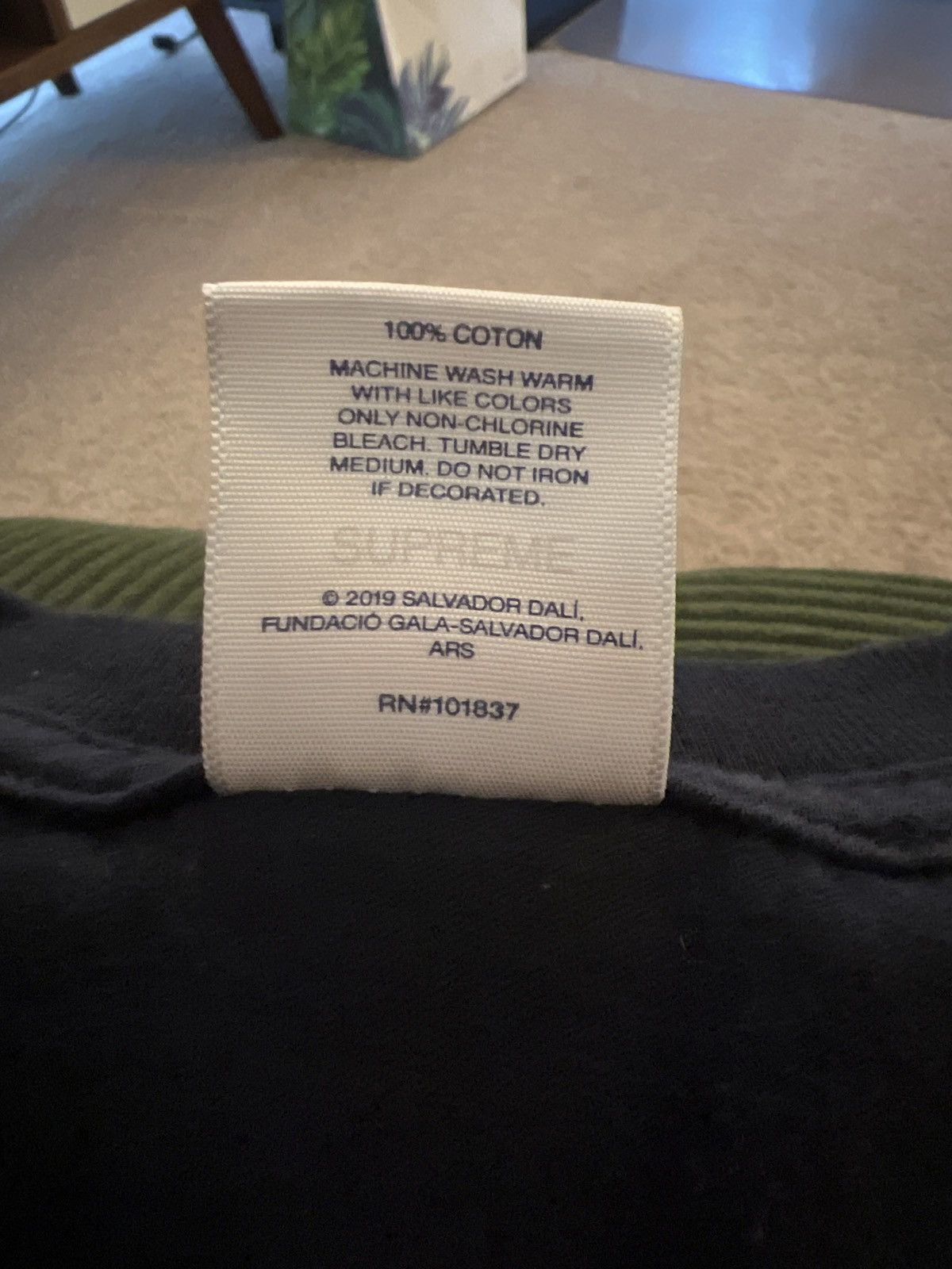 Supreme Supreme the persistence of memory shirt Size US M / EU 48-50 / 2 - 3 Thumbnail