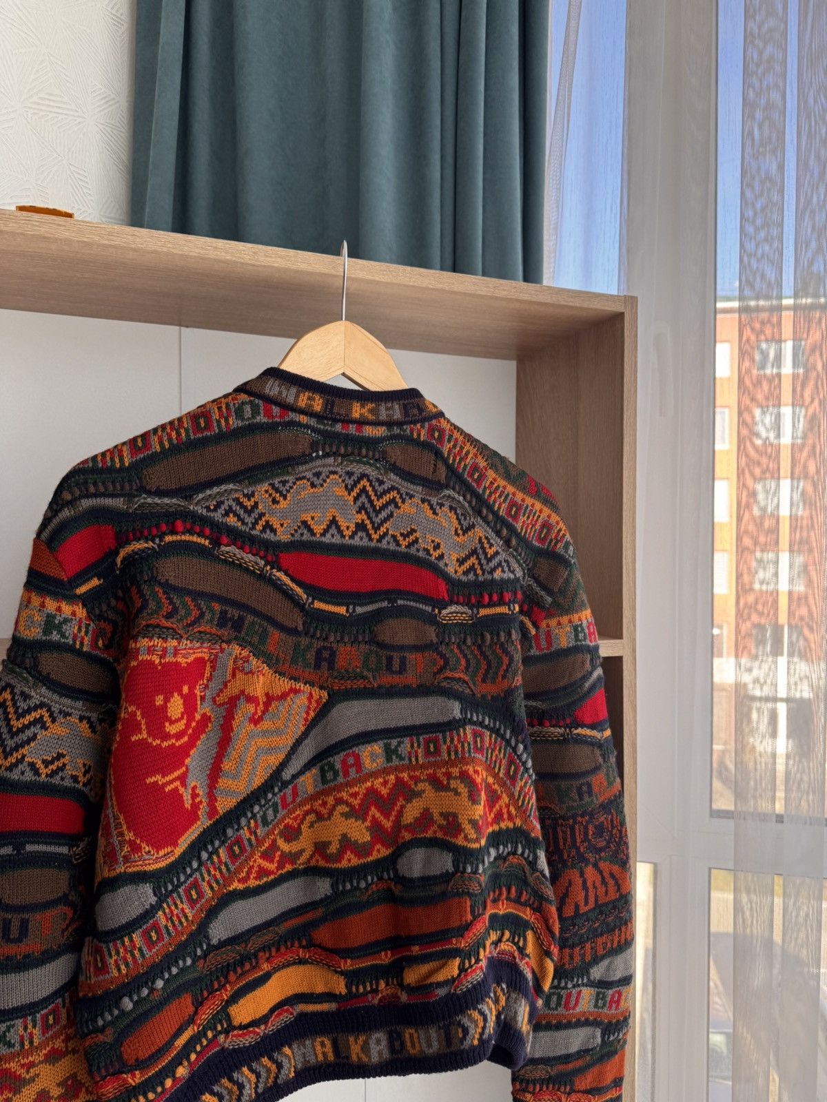 Coogi × Vintage VTG Coogi Pure New Wool Luxury 90’s Walkabout Koala Cardigan Size US S / EU 44-46 / 1 - 11 Thumbnail