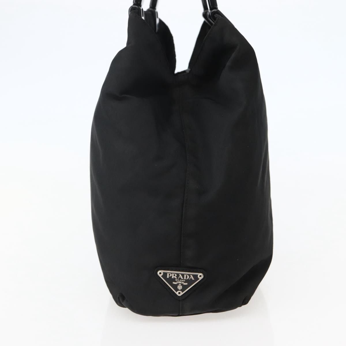 Prada PRADA Hand Bag Nylon Black Silver Size ONE SIZE - 4 Thumbnail