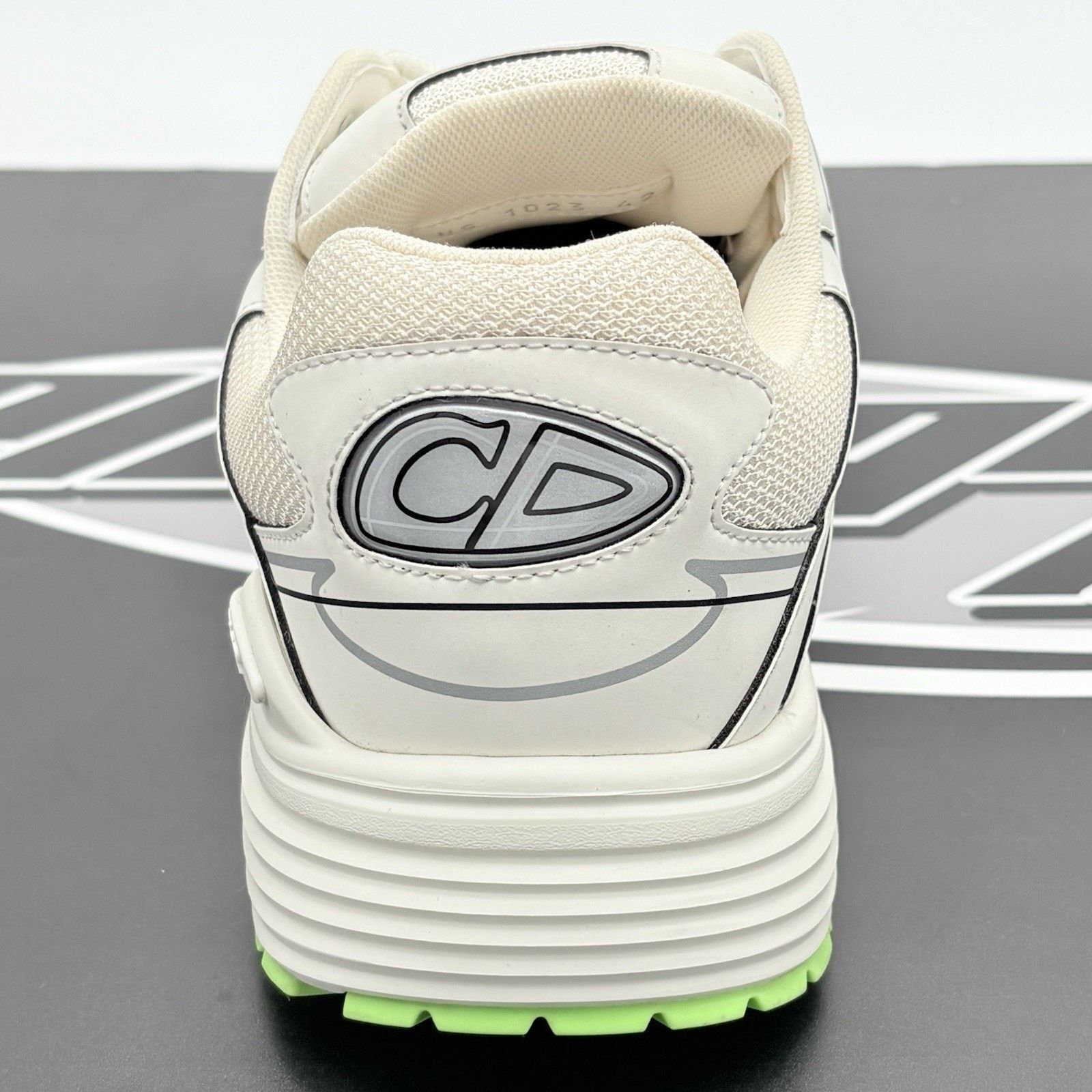 Dior Dior B30 Reflective CD30 ' Cream Green ' | SUPER CLEAN! Size US 9 / EU 42 - 9 Thumbnail