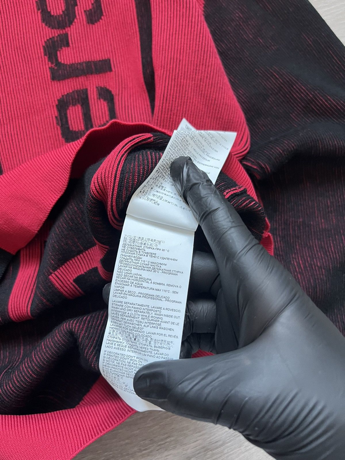 Just Cavalli Just Cavalli Sweatshirt Knit Rare Big Logo 3D red/black Size US XL / EU 56 / 4 - 13 Thumbnail