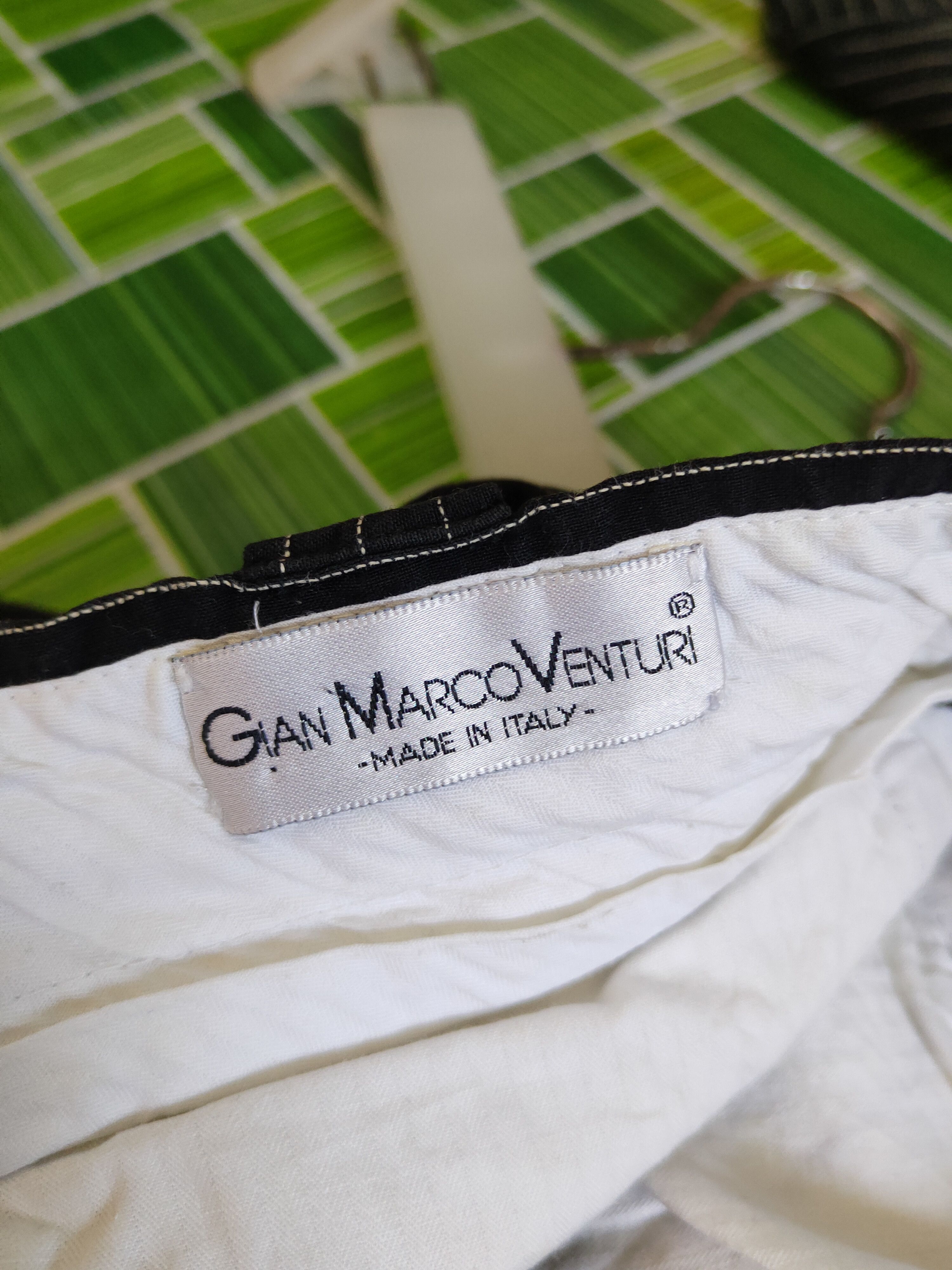 GianMarco Venturi Gian Marco Venturi Black Multipocket Casual Pants #S1735 Size US 32 / EU 48 - 15 Thumbnail
