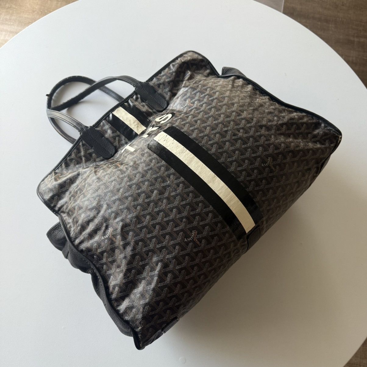 Goyard 2011 Goyard Discontinued Hardy GM Bag Size ONE SIZE - 7 Thumbnail