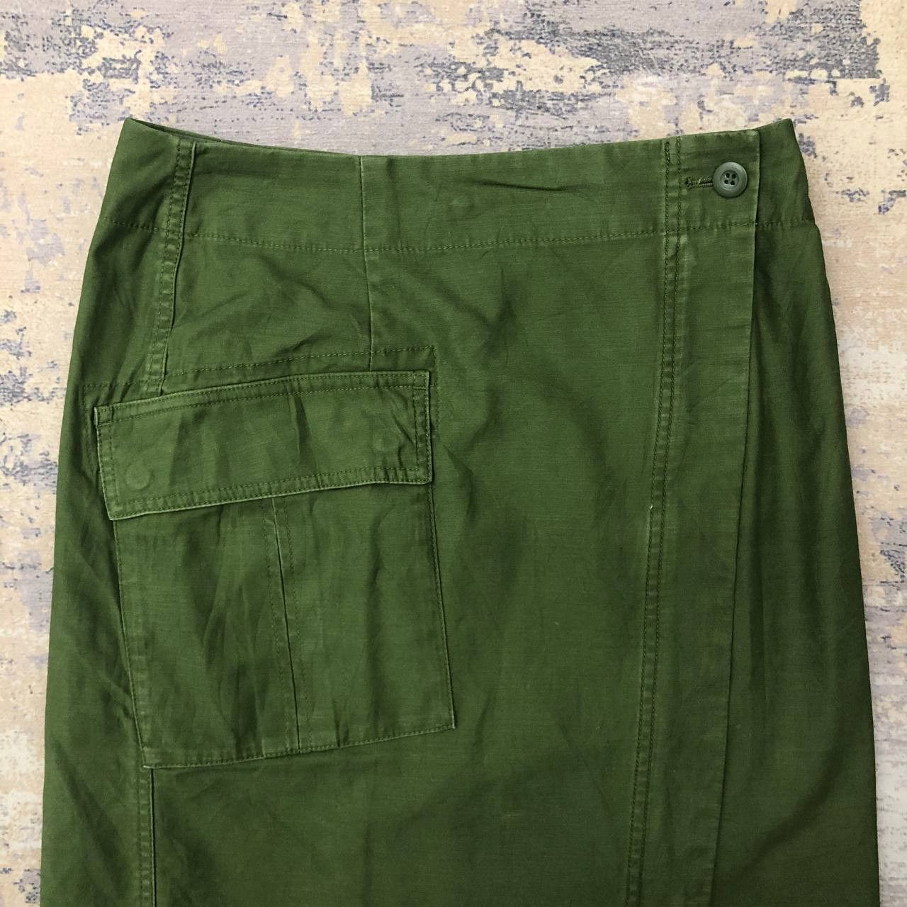 Japanese Brand × MOUSSY P826 AZUL x MOUSSY JAPAN ARMY STYLE SKIRT Size 27" / US 4 / IT 40 - 6 Thumbnail