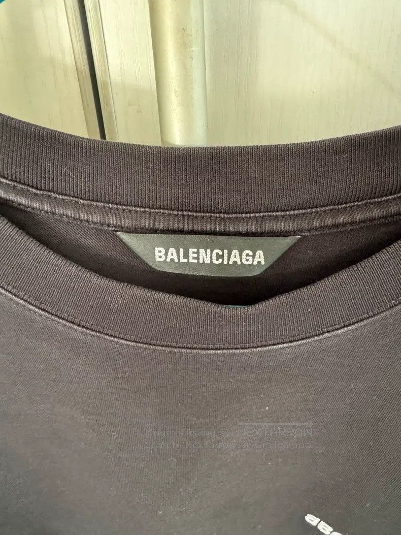 Balenciaga Balenciaga Black Short-sleeve Size US M / EU 48-50 / 2 - 2 Thumbnail