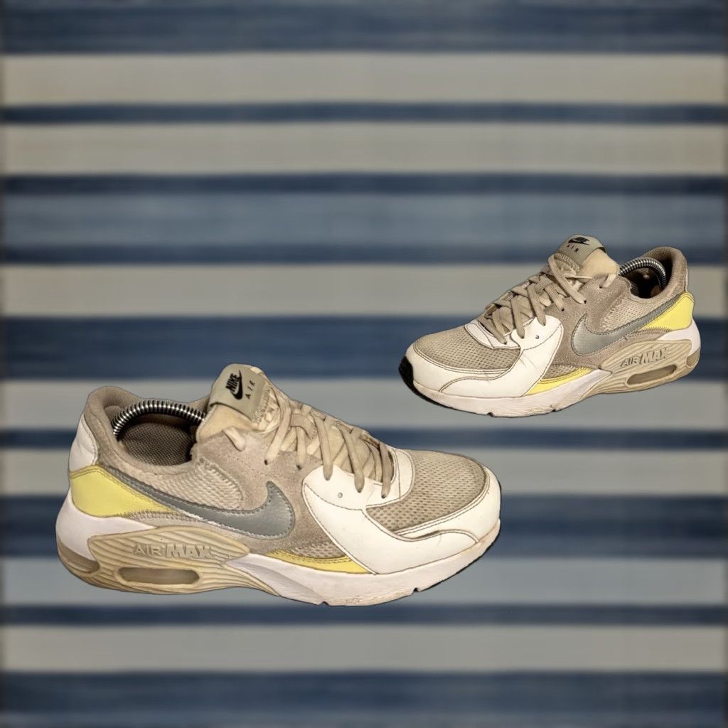 Nike Nike Air Max Excee Womens Athletic Training Shoes White 8.5 CD5432-111 Running Walking Breathable Sneakers Size US 6 / IT 36 - 1 Thumbnail
