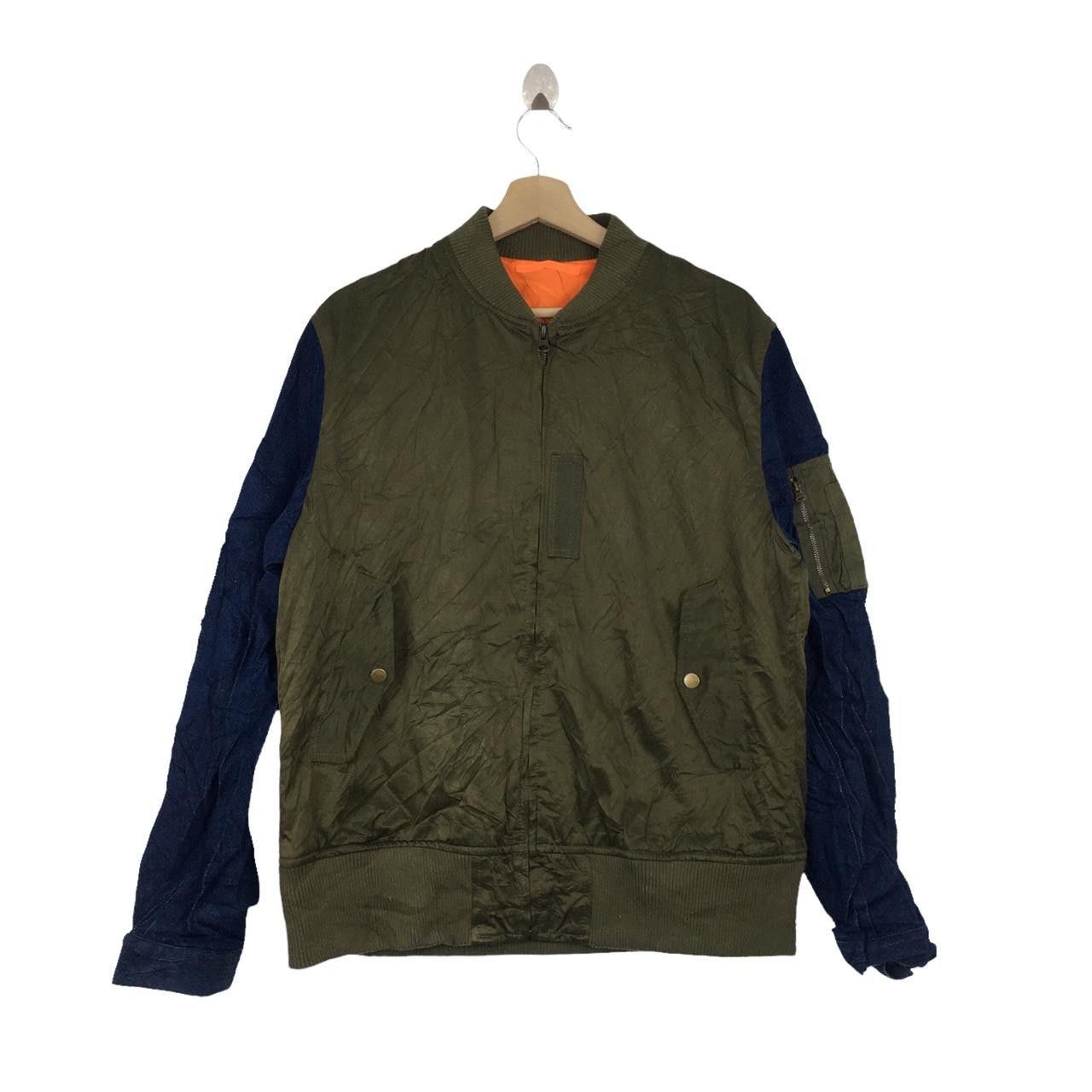 GU Vtg GU BOMBER MA-1 FLIGHT Army Military Size US M / EU 48-50 / 2 - 1 Thumbnail