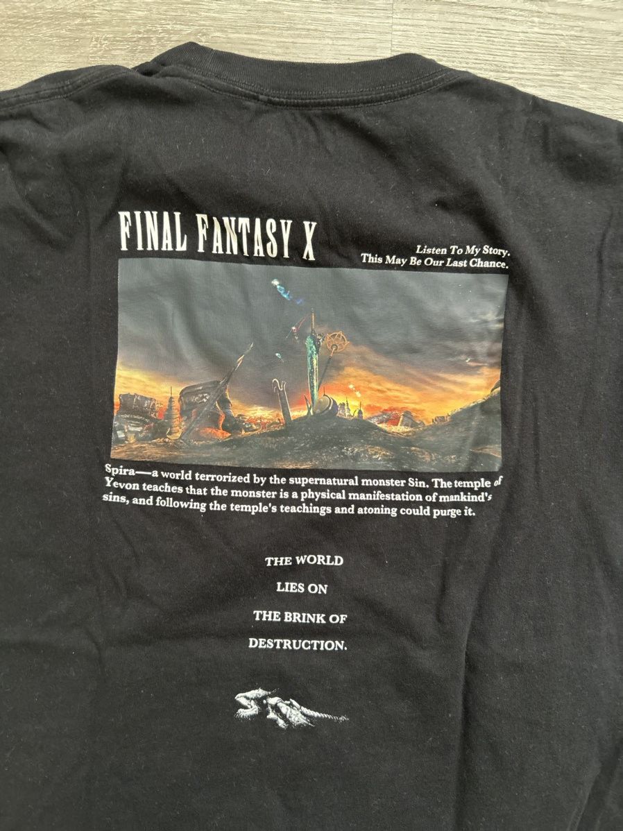 Uniqlo Uniqlo x final fantasy tee Size US S / EU 44-46 / 1 - 5 Thumbnail