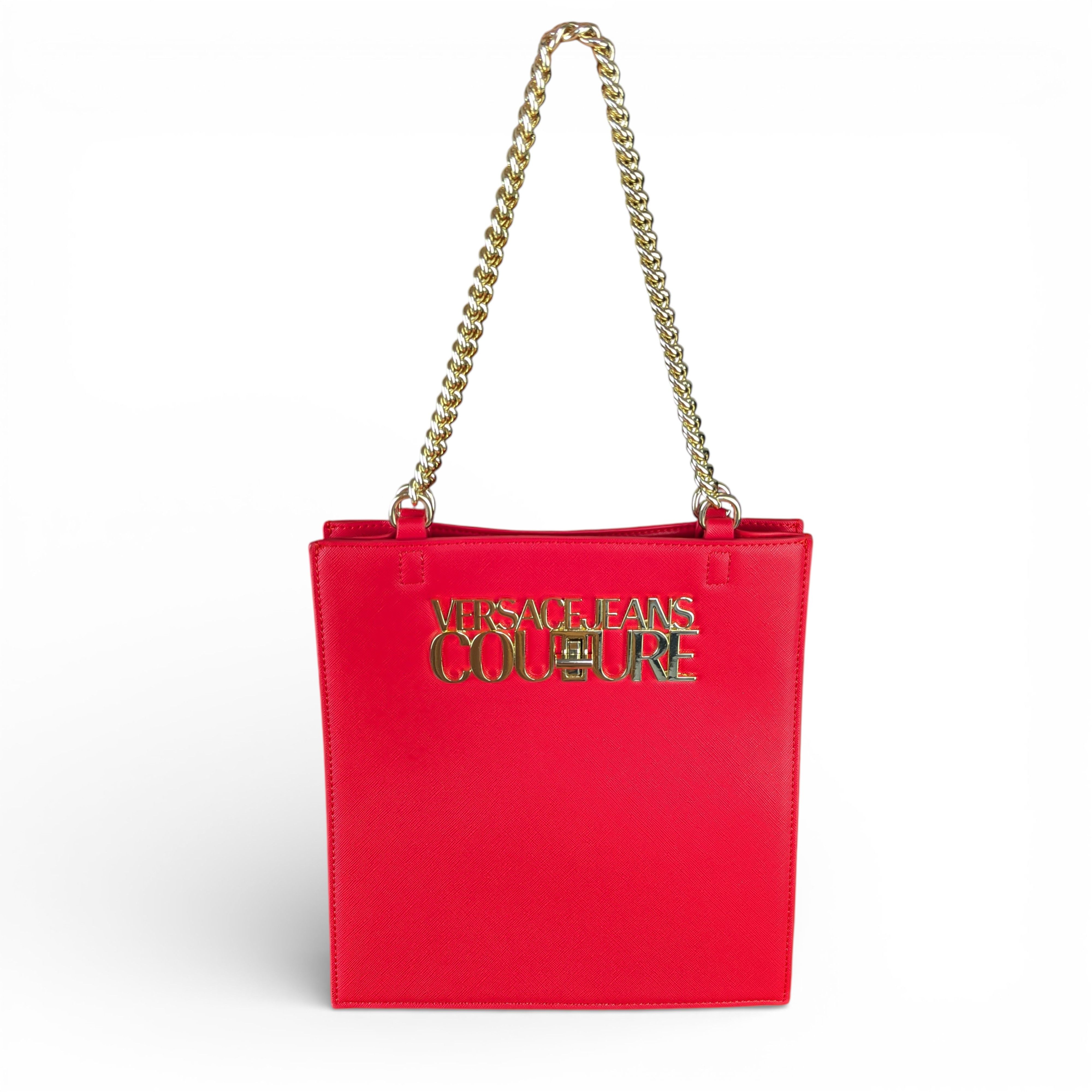 Versace Jeans Couture VERSACE JEANS COUTURE RED LOGO SHOULDER BAG Size ONE SIZE - 1 Thumbnail