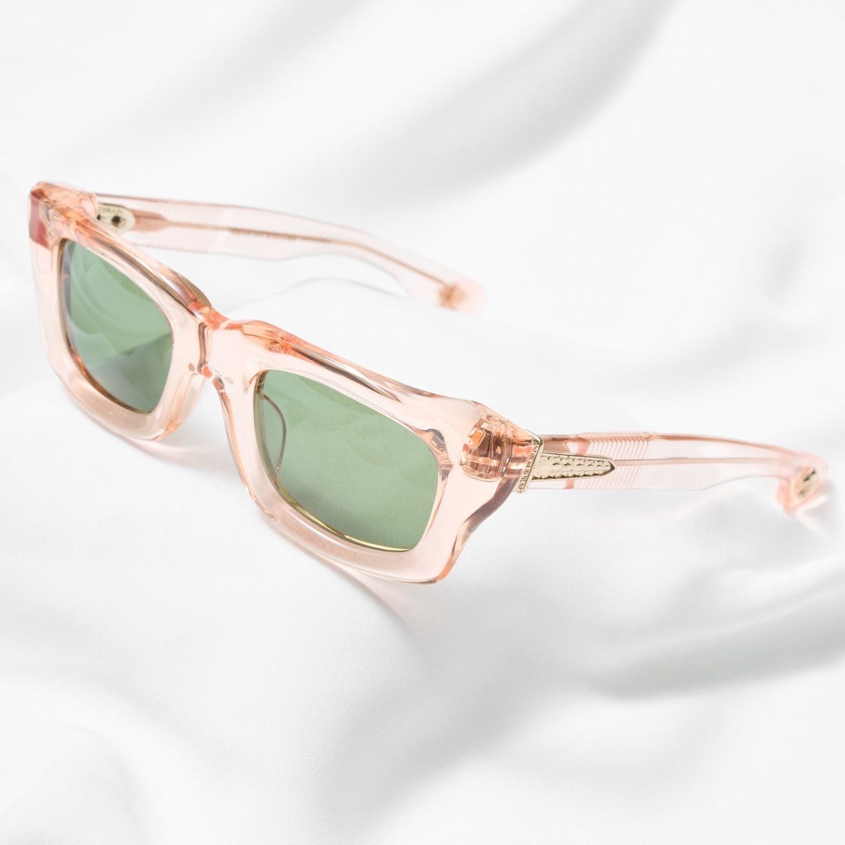 Chrome Hearts CHROME HEARTS STEEZIN PINK CRYSTAL SUNGLASSES Size ONE SIZE - 2 Thumbnail