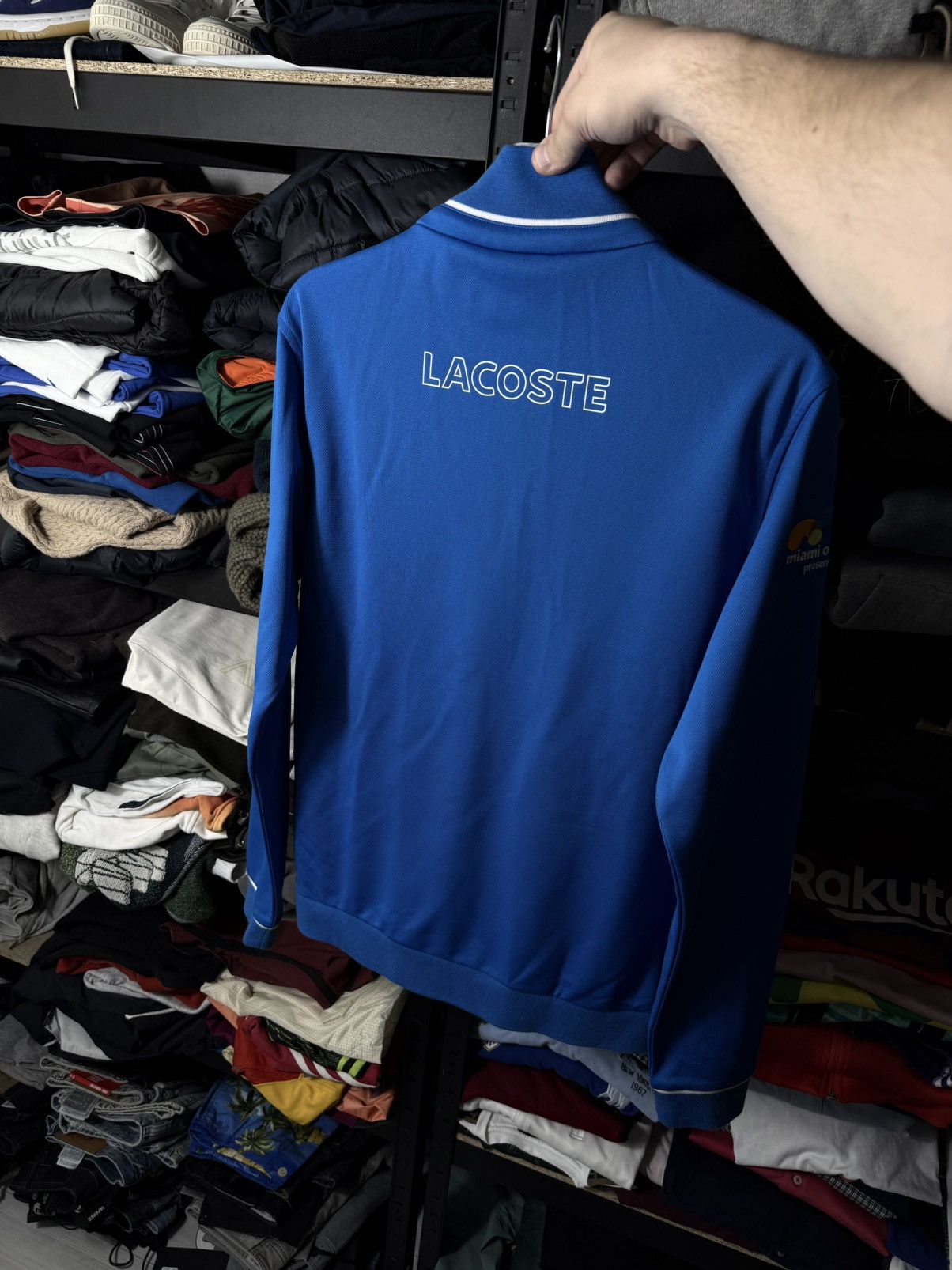 Lacoste NWT Lacoste Sport Miami Open Track Jacket Full Zip Tennis Size US S / EU 44-46 / 1 - 5 Thumbnail