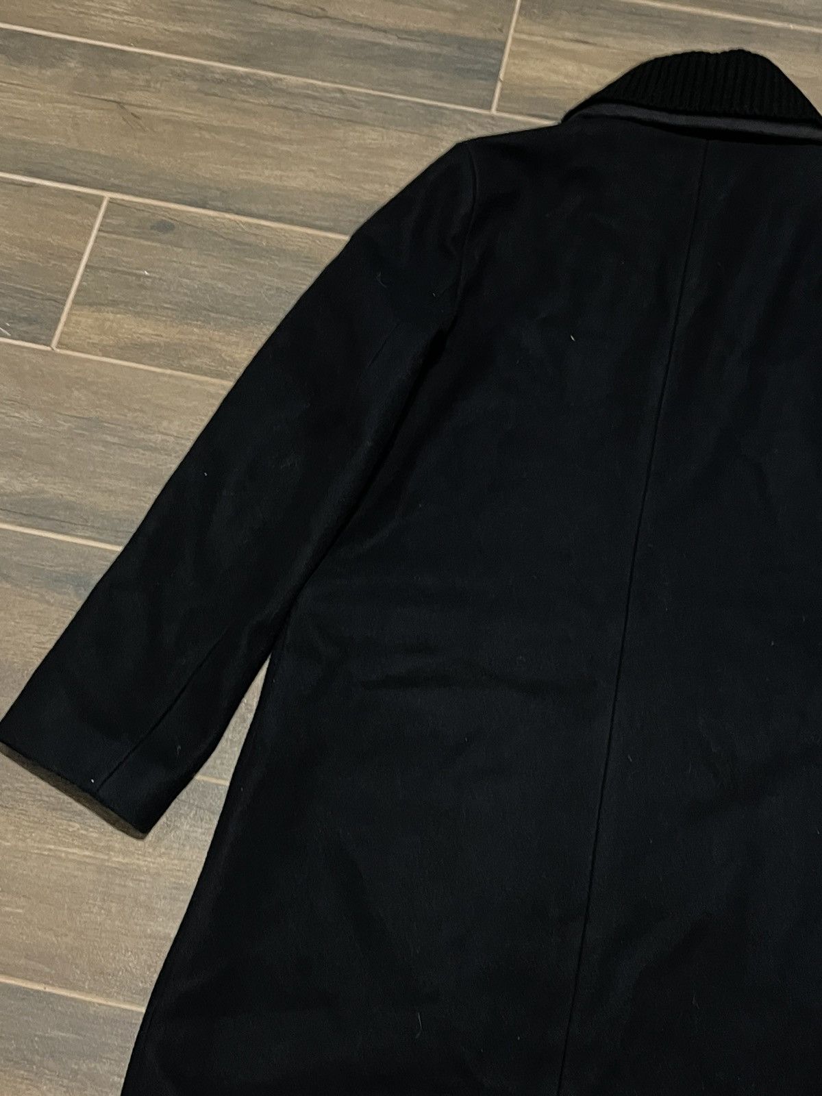 Sandro Sandro paris classic black wool coat jacket Size US S / EU 44-46 / 1 - 8 Thumbnail