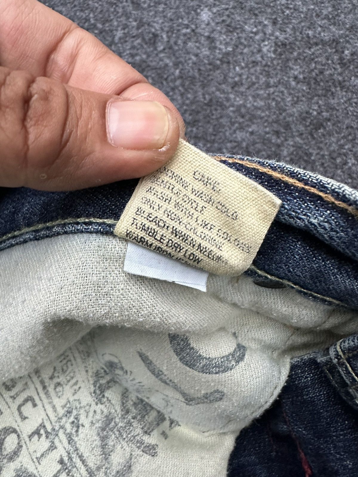 Ralph Lauren Polo Ralph Lauren Classic Fit Washed Denim 30x30 D63 Size US 30 / EU 46 - 14 Thumbnail