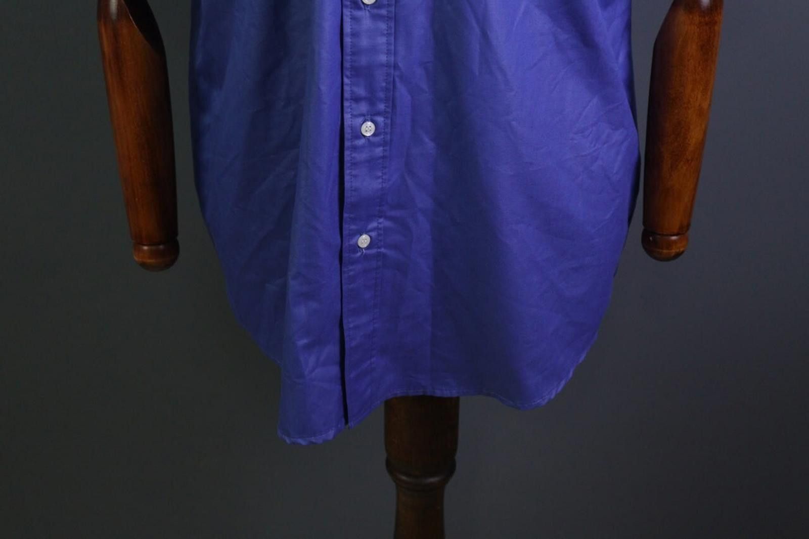 Kenzo Kenzo Blue Collared Chest Pocket Button Down Shirt Size L Size US L / EU 52-54 / 3 - 3 Thumbnail