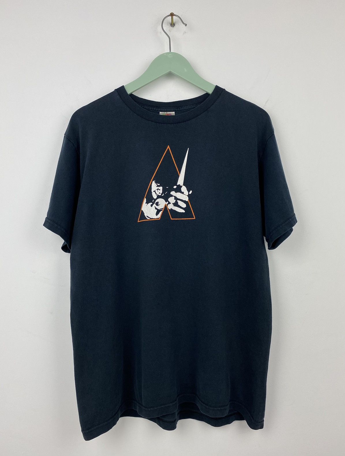 Vintage Vintage Clockwork Orange Y2K T Shirt Tee Nigthmare Darkness Size US M / EU 48-50 / 2 - 1 Thumbnail