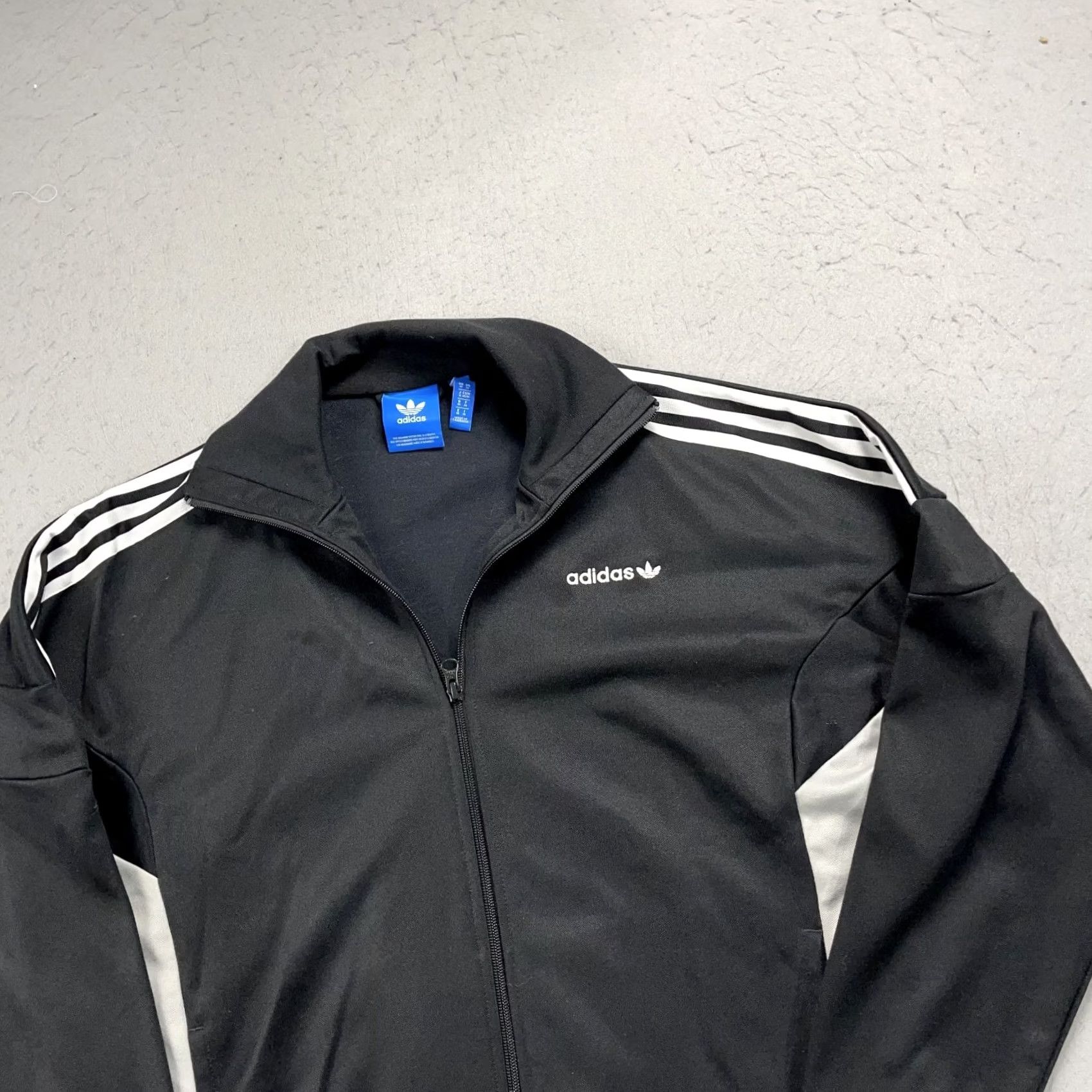 Adidas adidas Track Jacket Mens M Black Track Bomber Beckenbauer Trefoil Originals Size US M / EU 48-50 / 2 - 3 Thumbnail