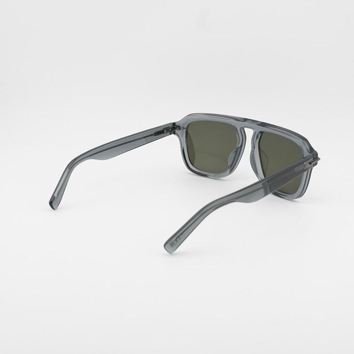Dior Dior DIORBLACKSUIT S15F 45C0 Sunglasses Grey Square Frame Size ONE SIZE - 4 Thumbnail