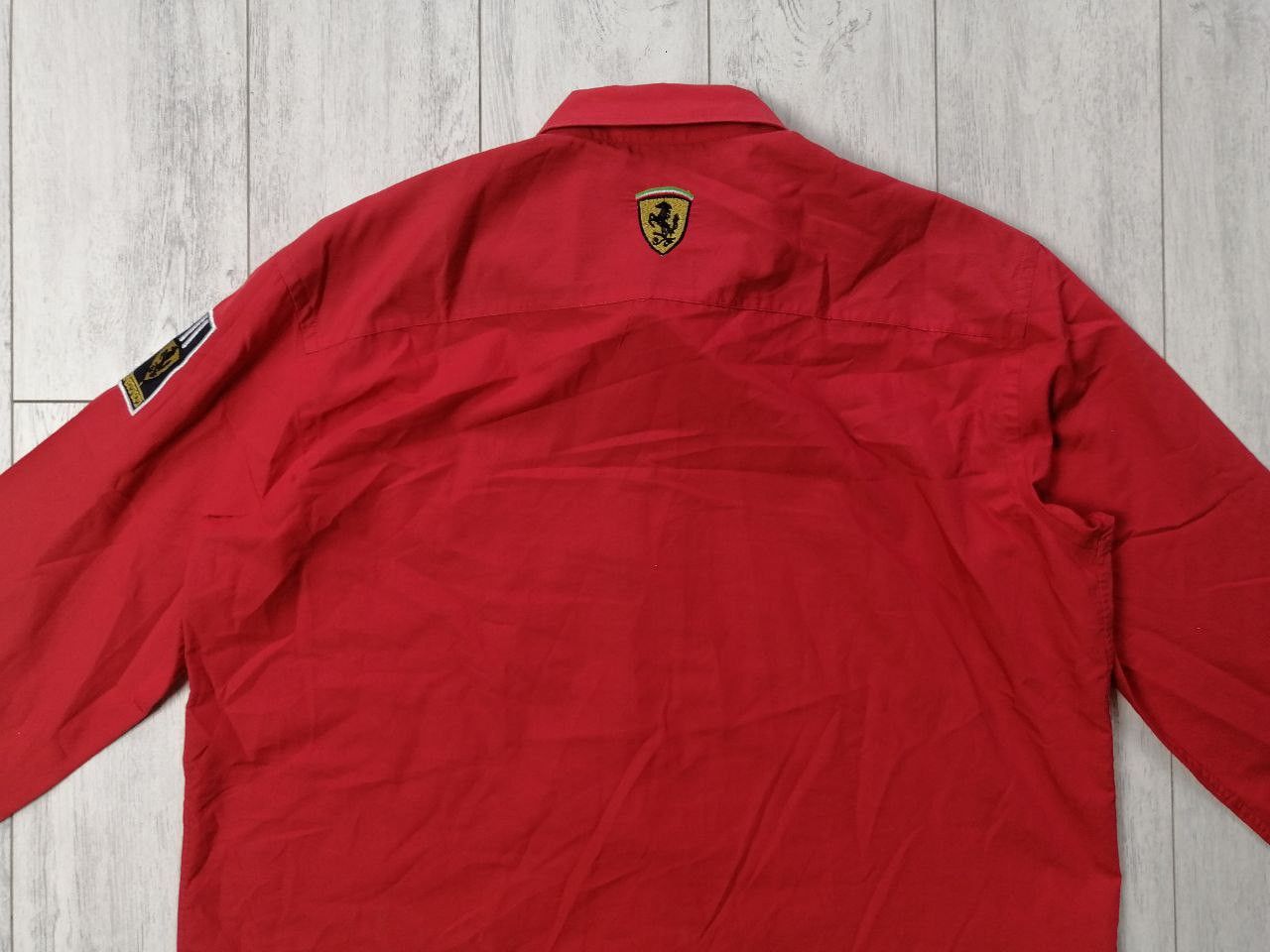 Ferrari × La Martina La Martina Buenos Aires & Ferrari Polo Team Red Shirt Size US XL / EU 56 / 4 - 5 Thumbnail