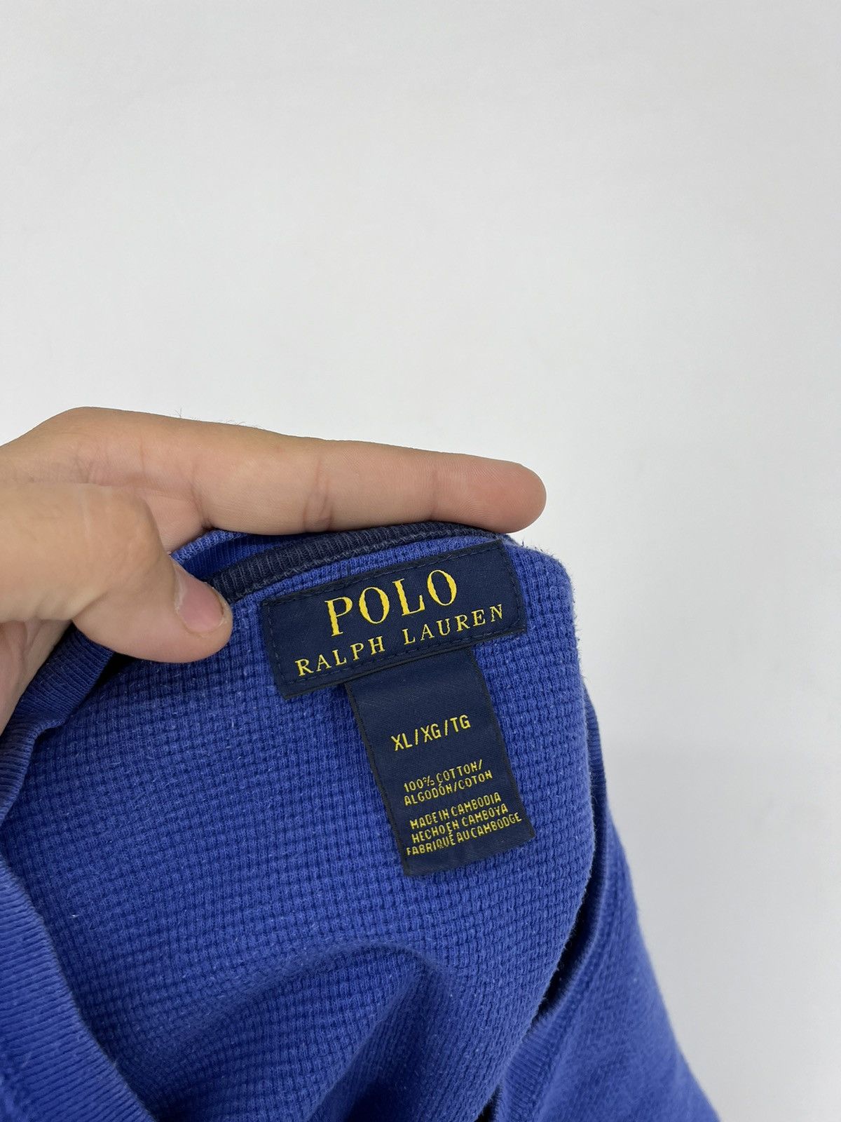 Polo Ralph Lauren Polo Ralph Lauren Pony Long Sleeve T-Shirt XL Y2K Preppy Size US XL / EU 56 / 4 - 9 Thumbnail