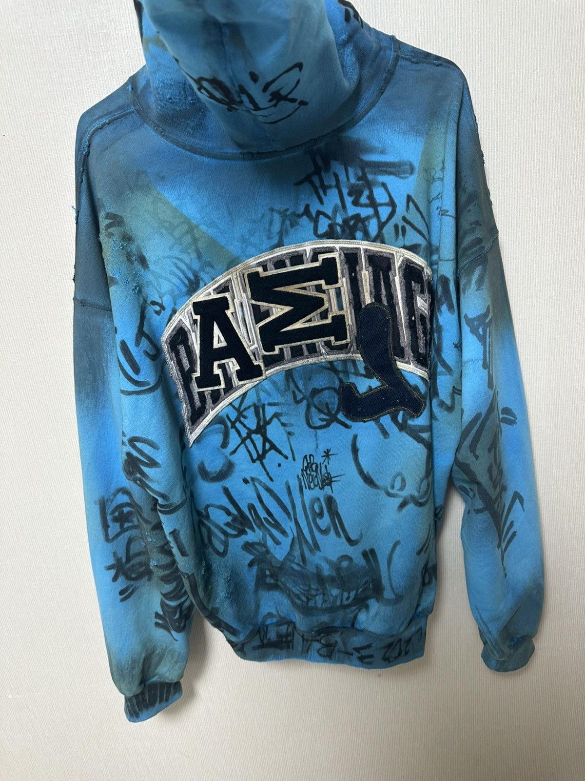 Balenciaga Balenciaga Skater Hoodie Blue Size US XS / EU 42 / 0 - 4 Thumbnail