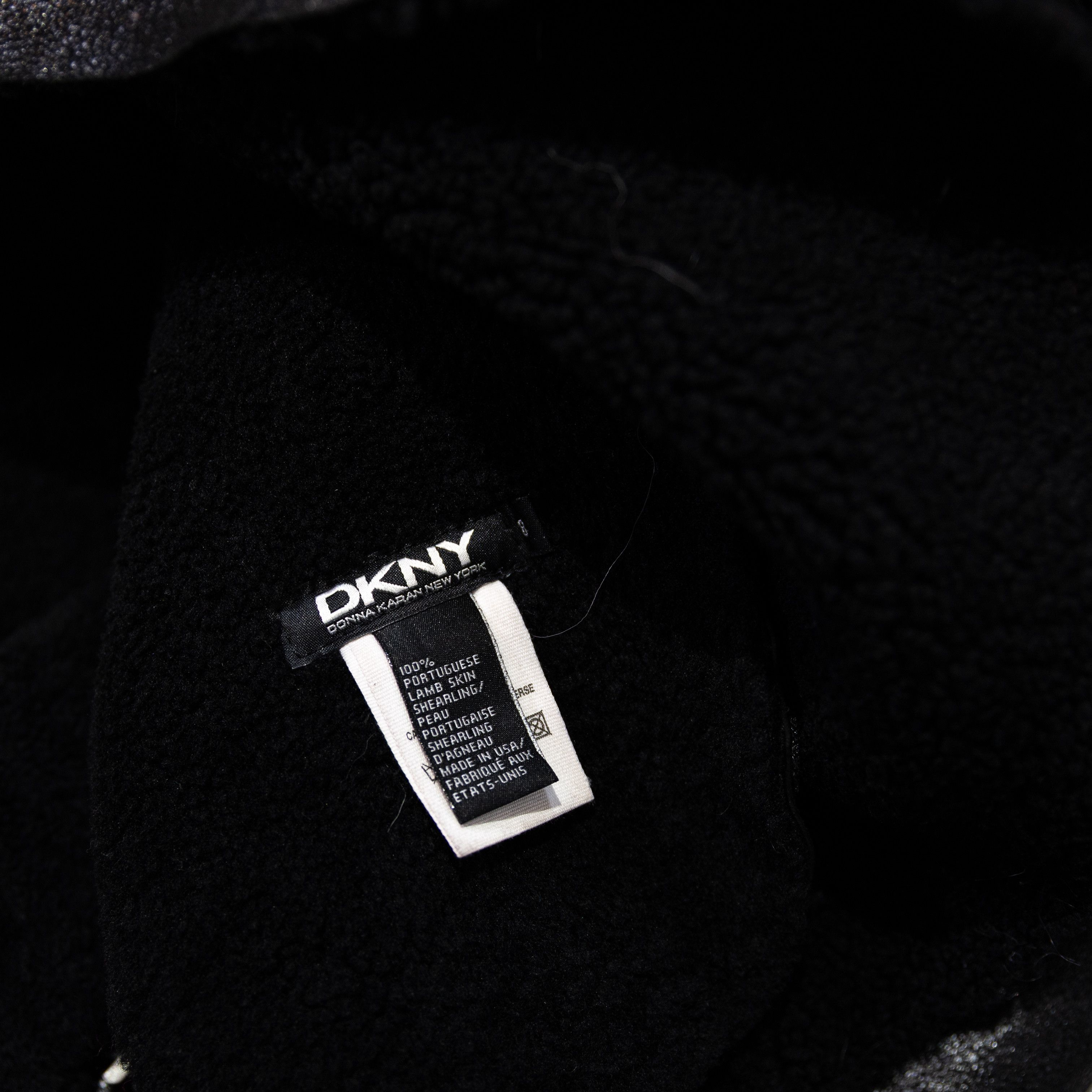 DKNY DKNY Women's Genuine Lambskin Leather Size M / US 6-8 / IT 42-44 - 3 Thumbnail