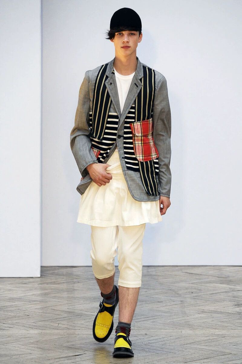 Comme des Garcons Comme des Garçons 10SS Layered Check XS Unisex Jacket Size US XS / EU 42 / 0 - 1 Thumbnail