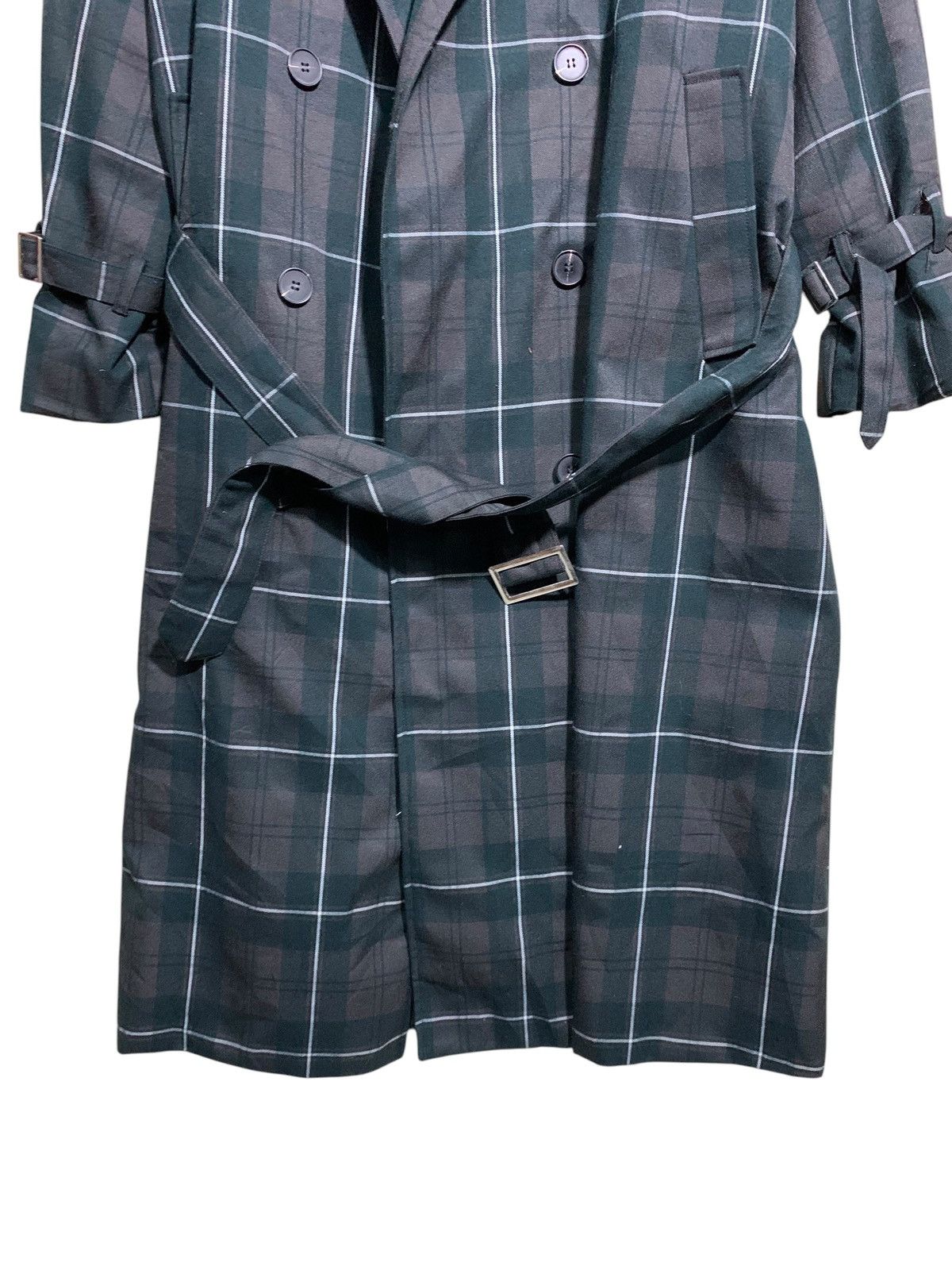 Japanese Brand 🔥FAITH TARTANS TRENCH COATS JACKETS Size US L / EU 52-54 / 3 - 4 Thumbnail