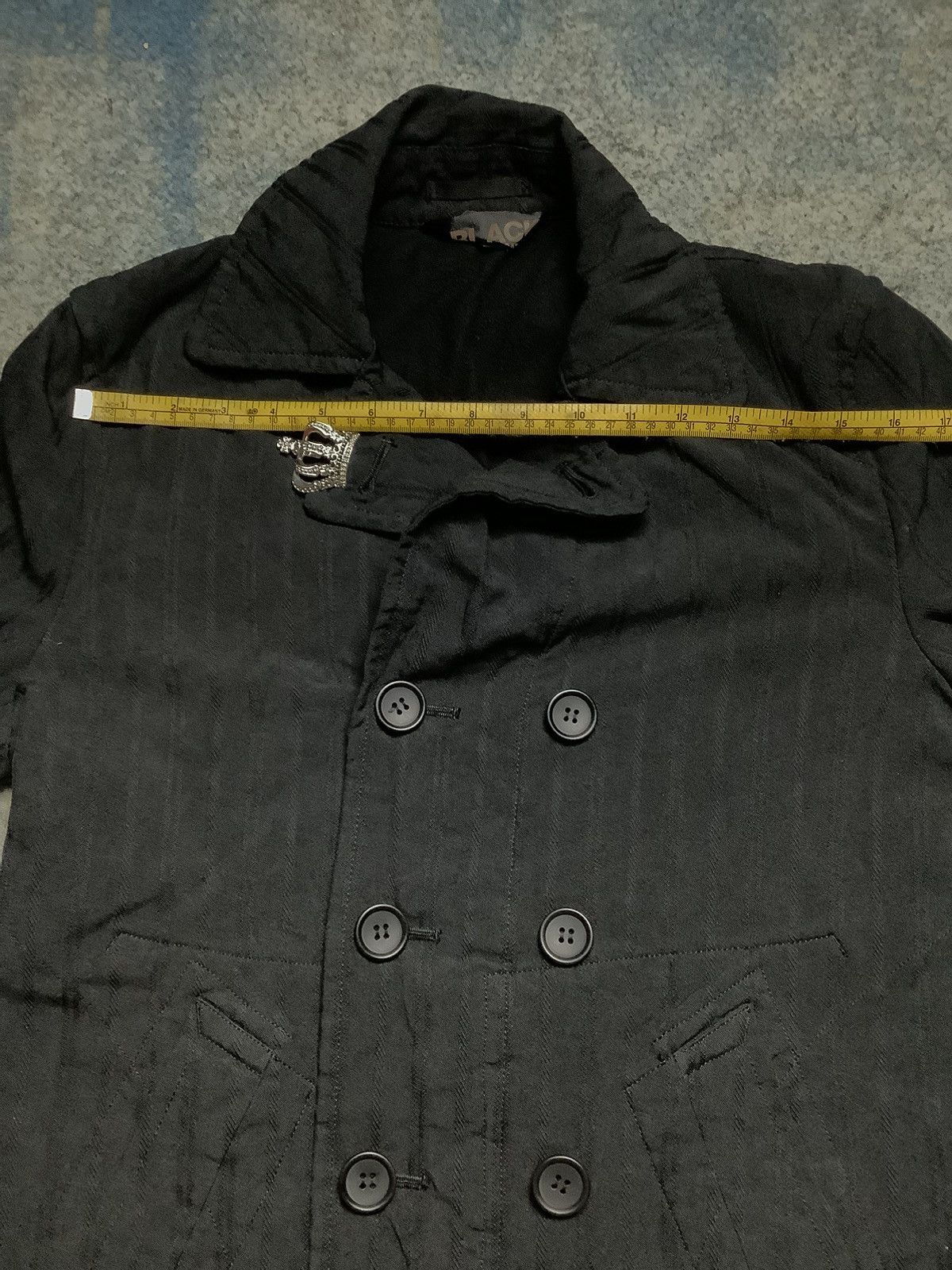 Comme des Garcons × Comme des Garcons Black × Comme des Garcons Homme Plus COMME DES GARCONS BLACK Double AD2018 1B-C005 Size US S / EU 44-46 / 1 - 17 Thumbnail