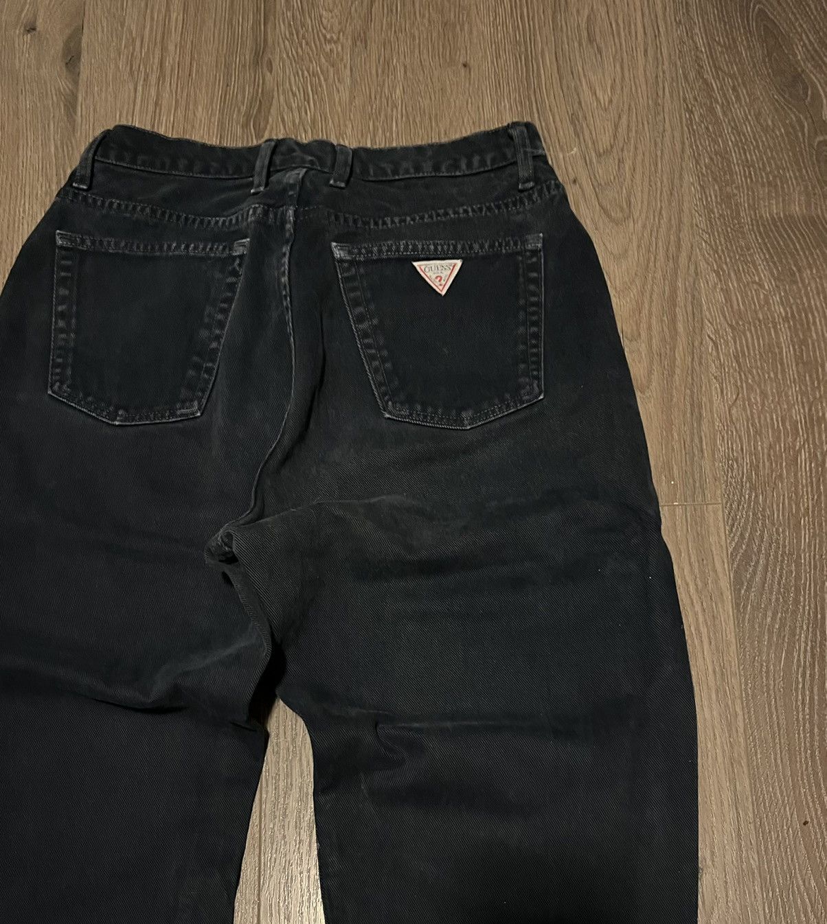 Guess × Vintage Vintage 90s Guess Navy Jeans Size US 30 / EU 46 - 3 Thumbnail