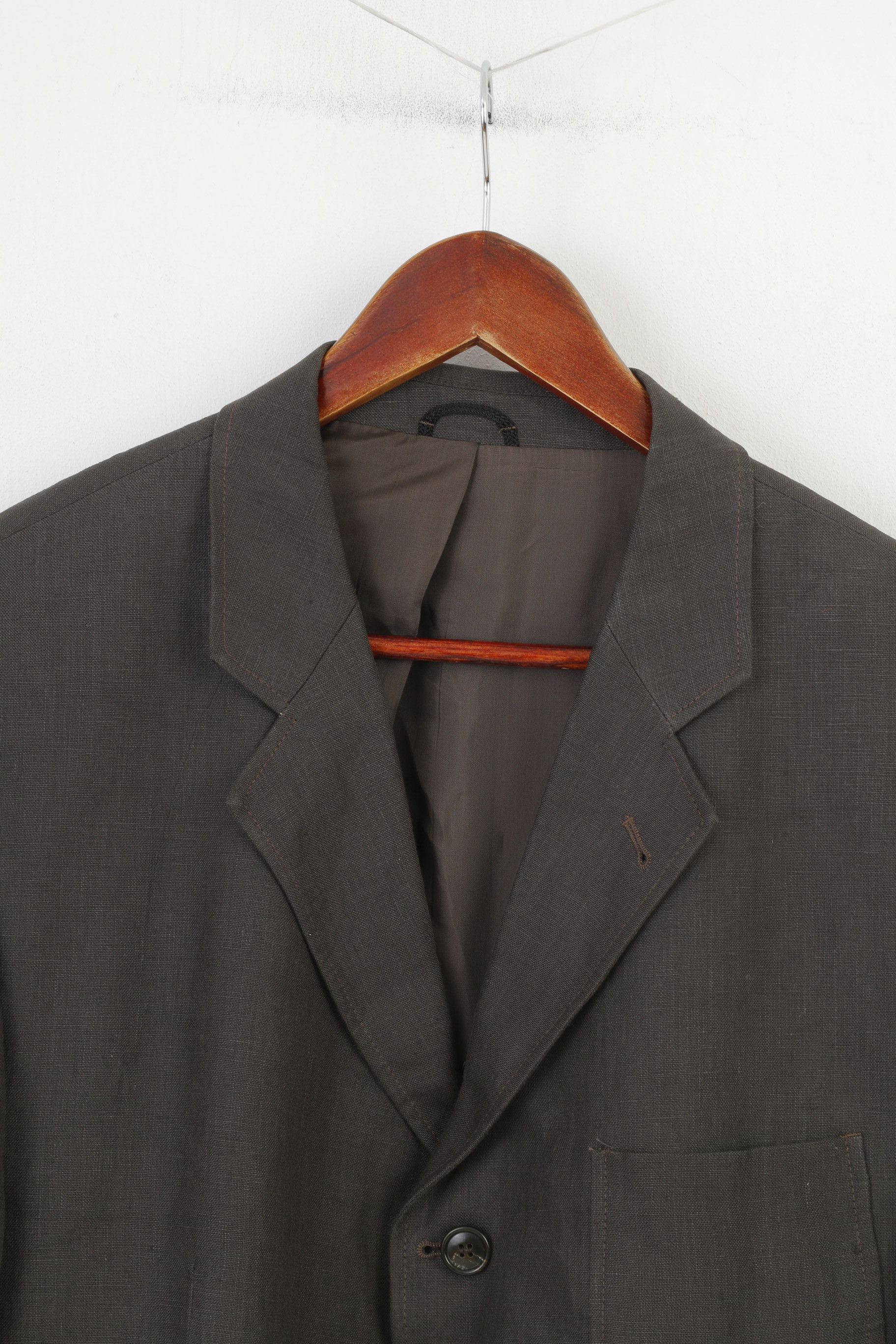 Ultimo Men 26 40 Blazer Grey Breasted Bottoms 0148