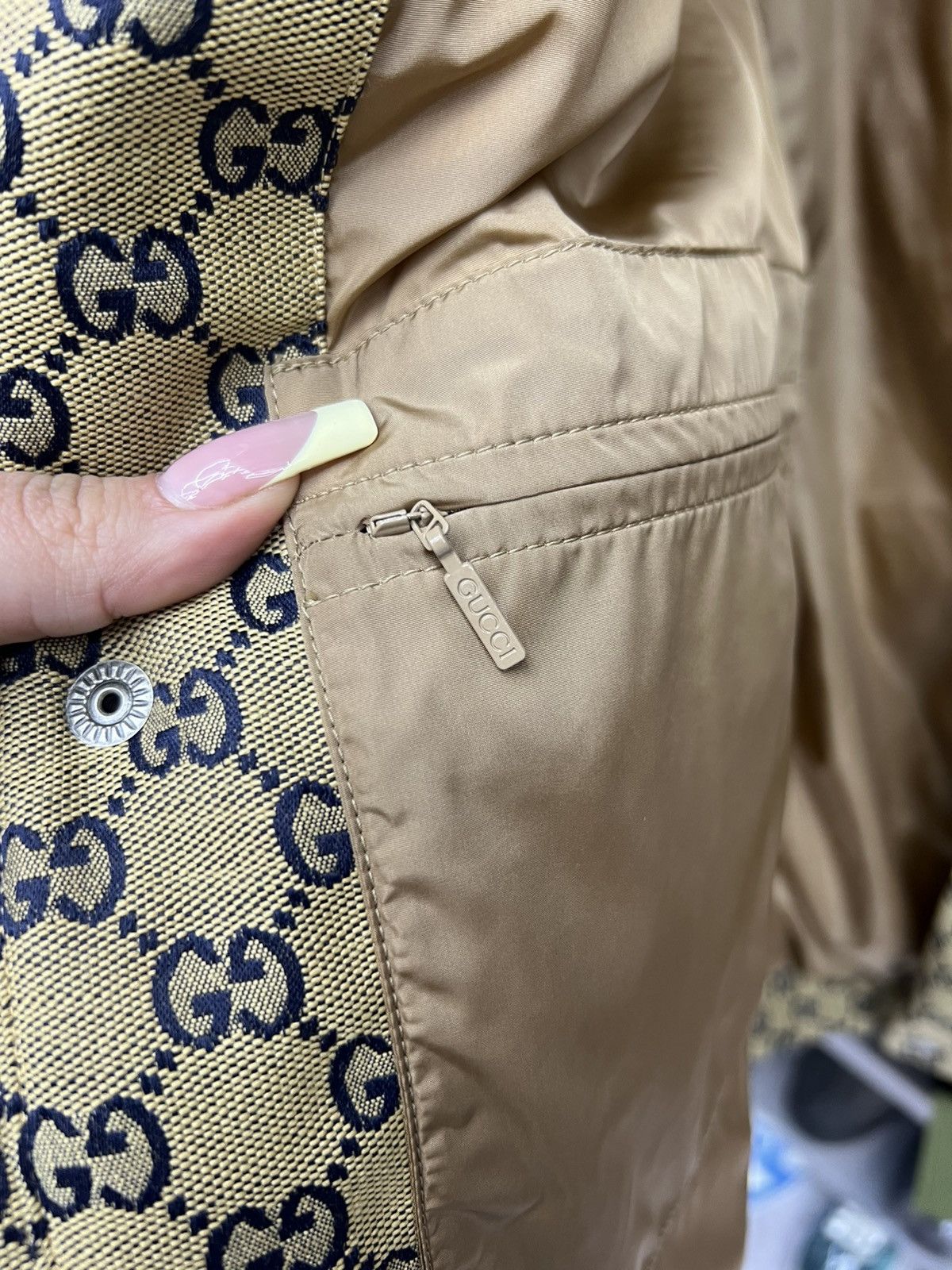 Gucci Gucci GG Canvas Puffer Jacket Size US XL / EU 56 / 4 - 17 Thumbnail