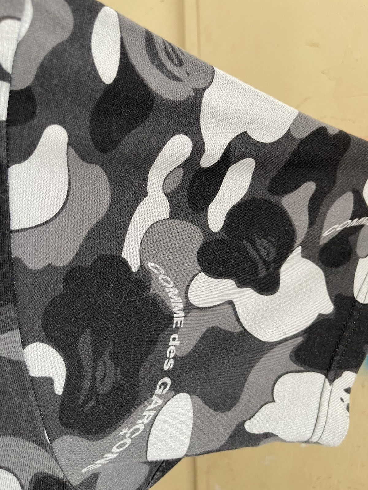Bape × Comme des Garcons Bape Comme Des Garcons Camo Osaka Exclusive T Shirt Size US XL / EU 56 / 4 - 5 Thumbnail