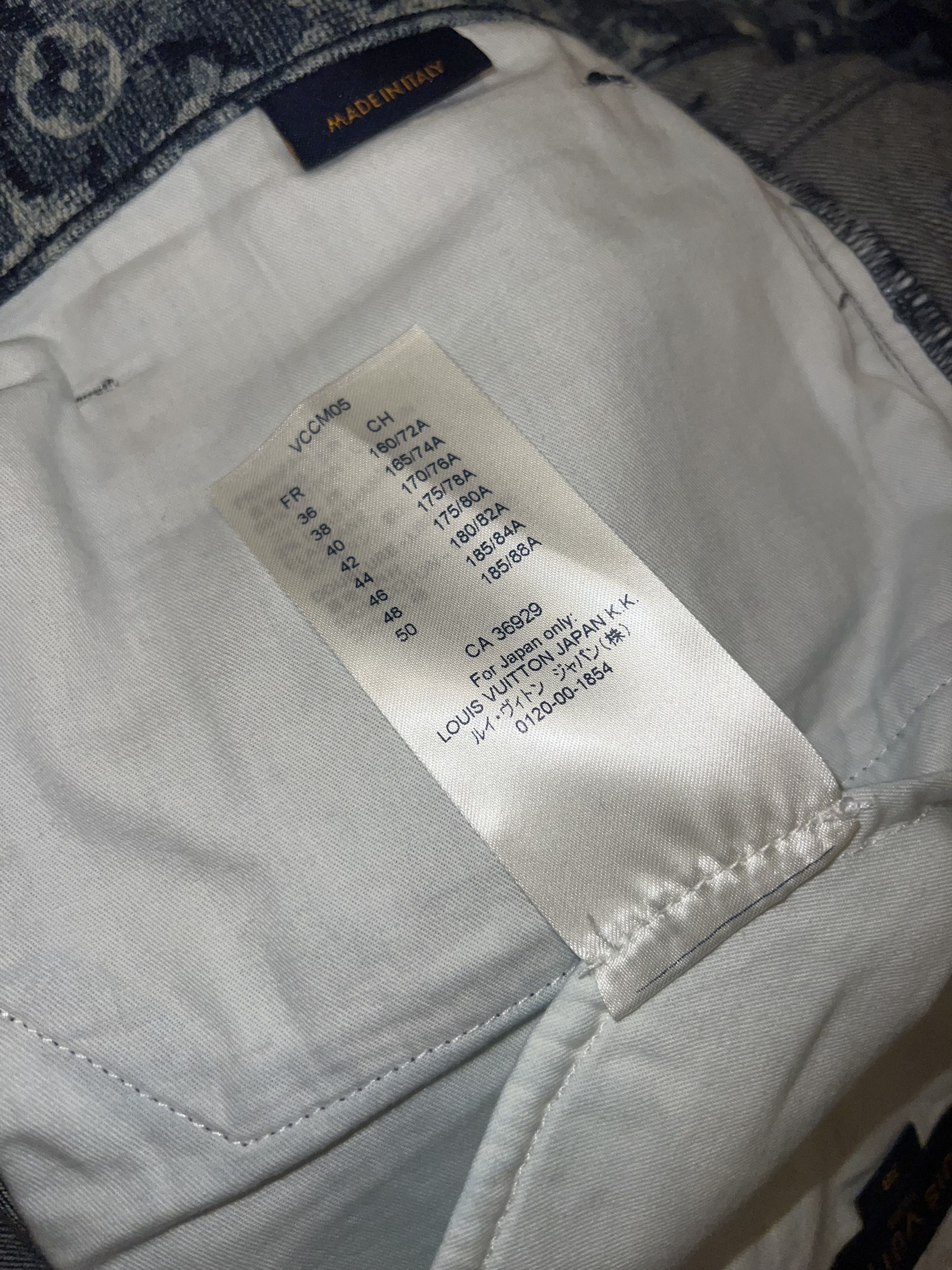 Louis Vuitton Louis Vuitton Denim Size US 38 / EU 54 - 12 Thumbnail