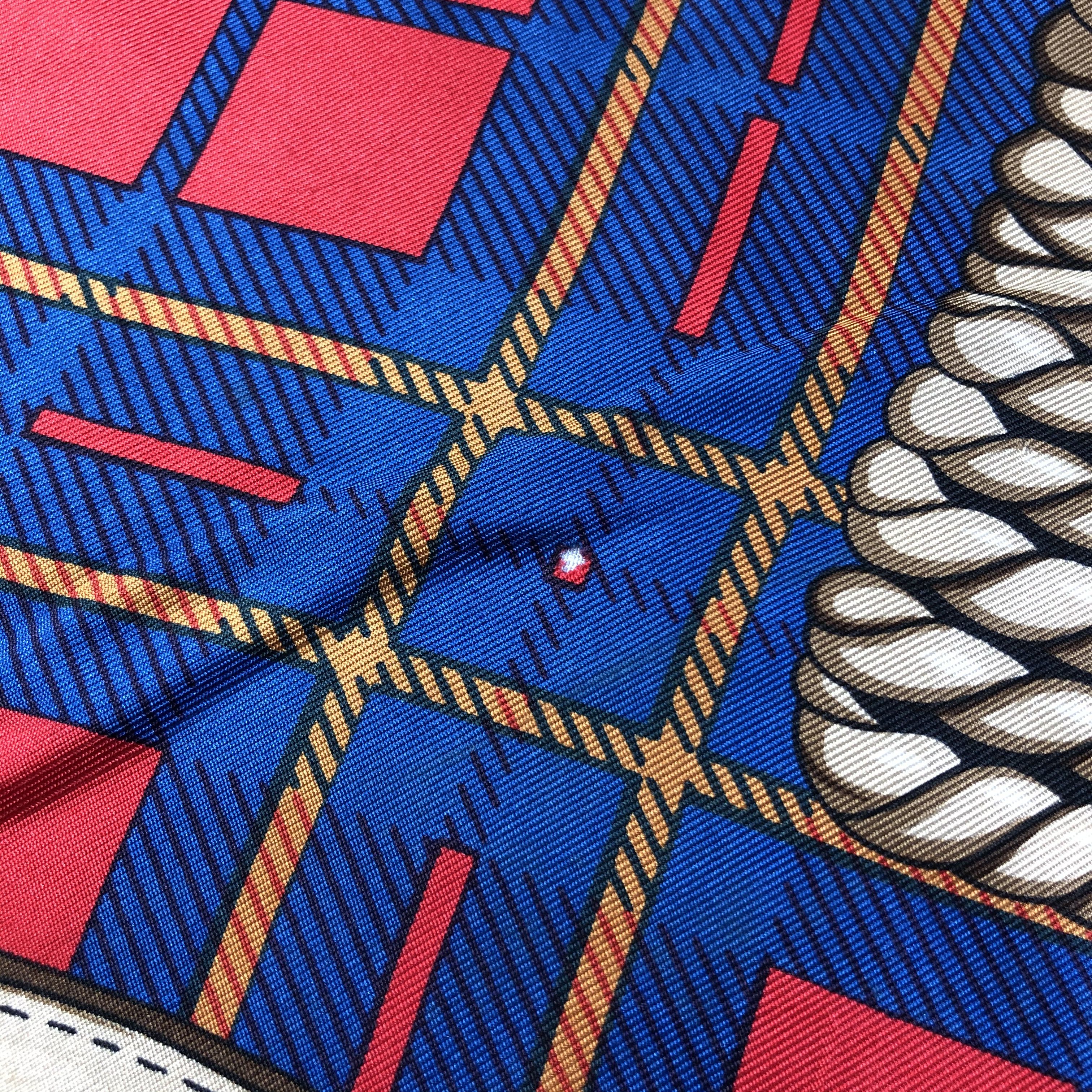 Vintage Vintage Miriam Moresco Silk Scarf Size ONE SIZE - 8 Thumbnail