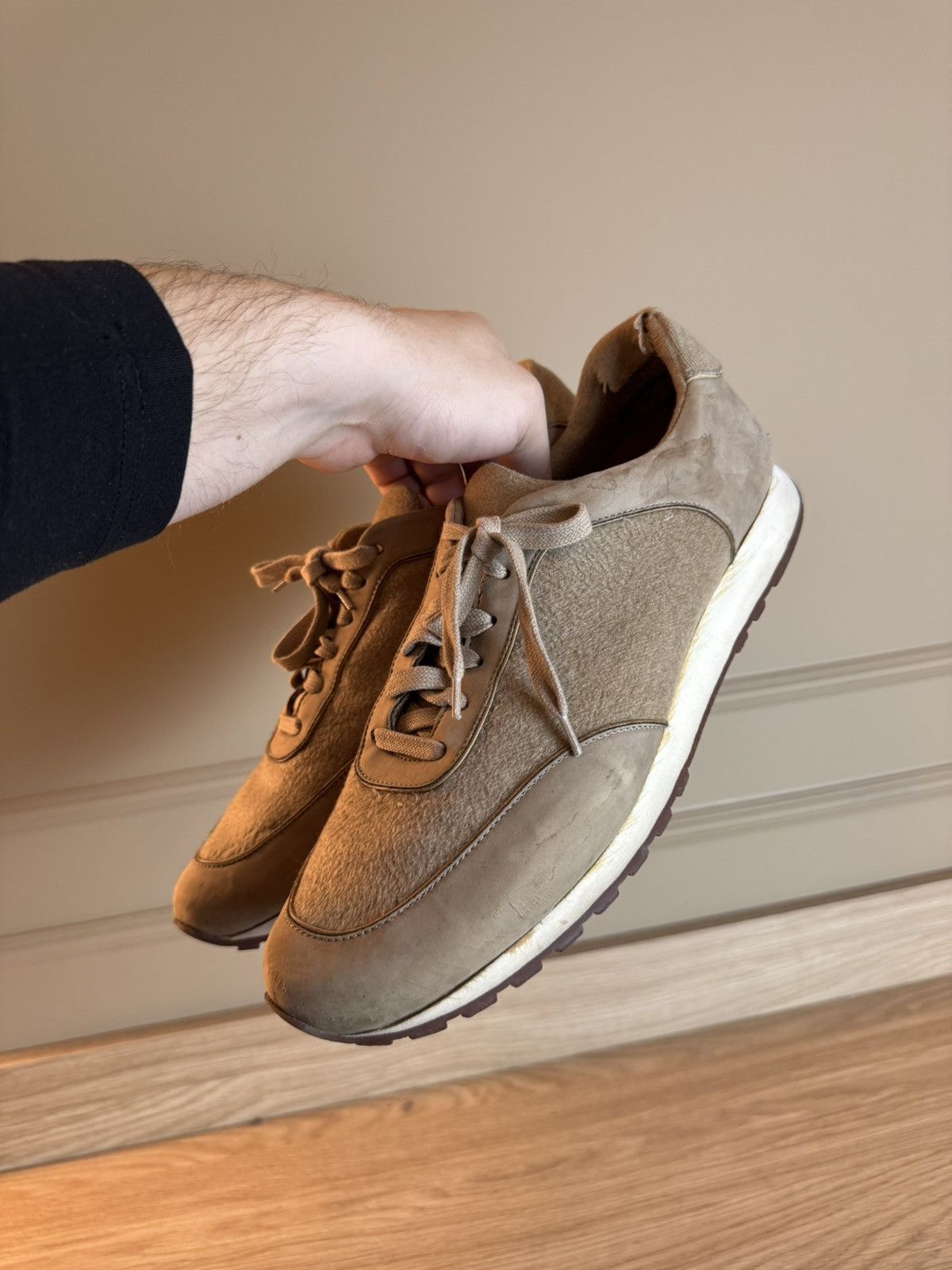 Loro Piana Loro Piana Weekend Walk Suede Sneaker Size US 11.5 / EU 44-45 - 4 Thumbnail