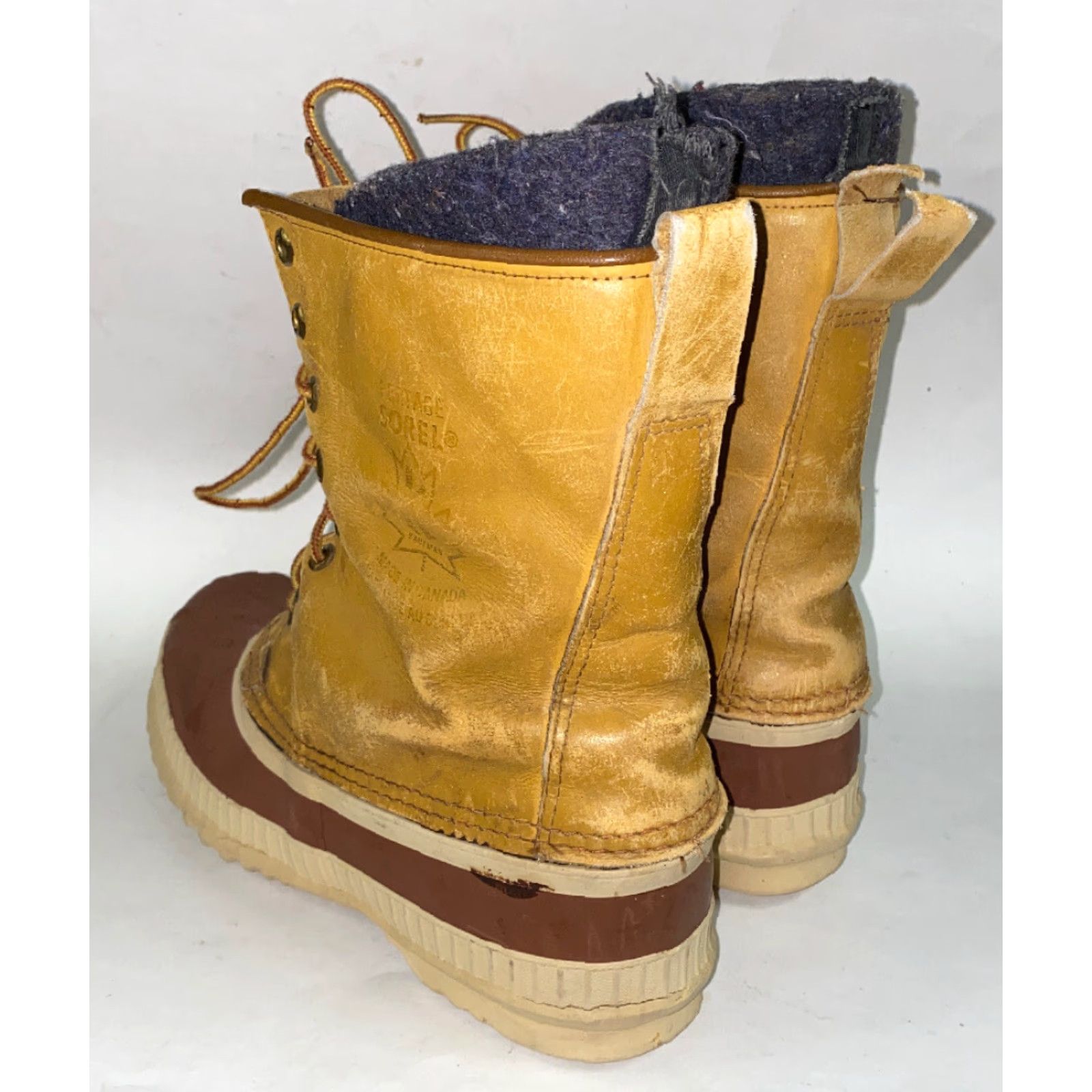 SOREL Sorel Brown Leather Insulated Winter Snow Boots Mens 8 Boots Mens Brown Leather Insulated Winter Snow Boots 8 Size US 8 / EU 41 - 2 Thumbnail