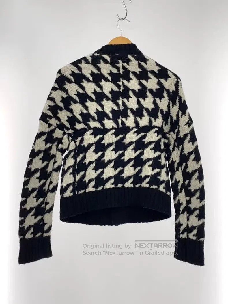 Comme des Garcons Comme Des Garcons Houndstooth knit cardigan Size XS / US 0-2 / IT 36-38 - 2 Thumbnail
