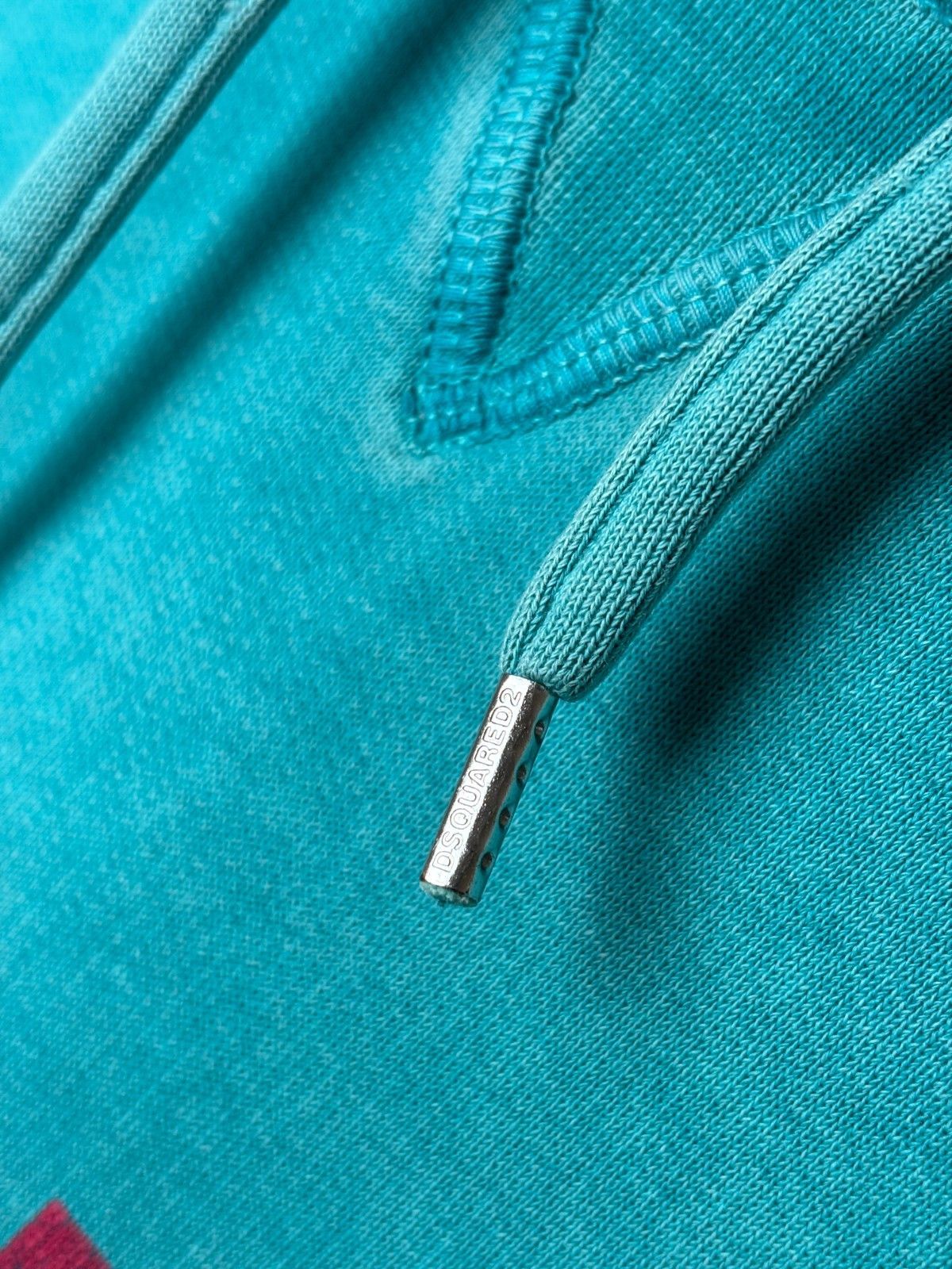 Dsquared2 Dsquared2 Boy Scout Printed Hoodie Washed Turquoise Size US L / EU 52-54 / 3 - 7 Thumbnail