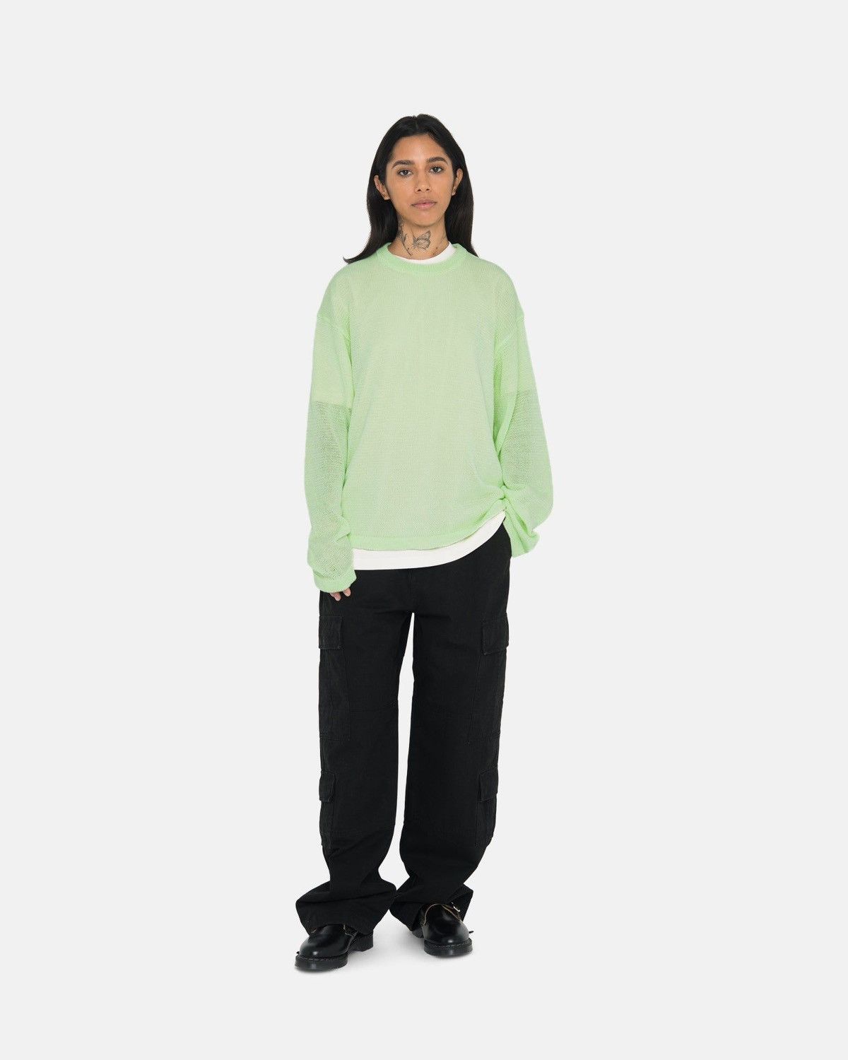 STUSSY LIGHT SENSITIVE SWEATER