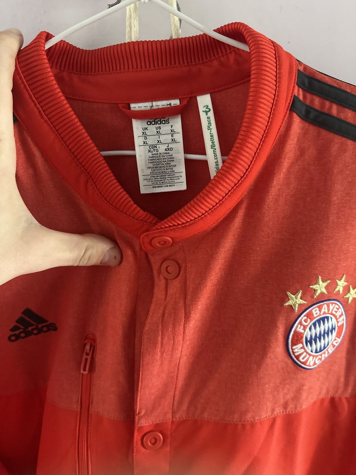 Adidas × Vintage Jacket Bayern munchen adidas Size US XL / EU 56 / 4 - 2 Thumbnail