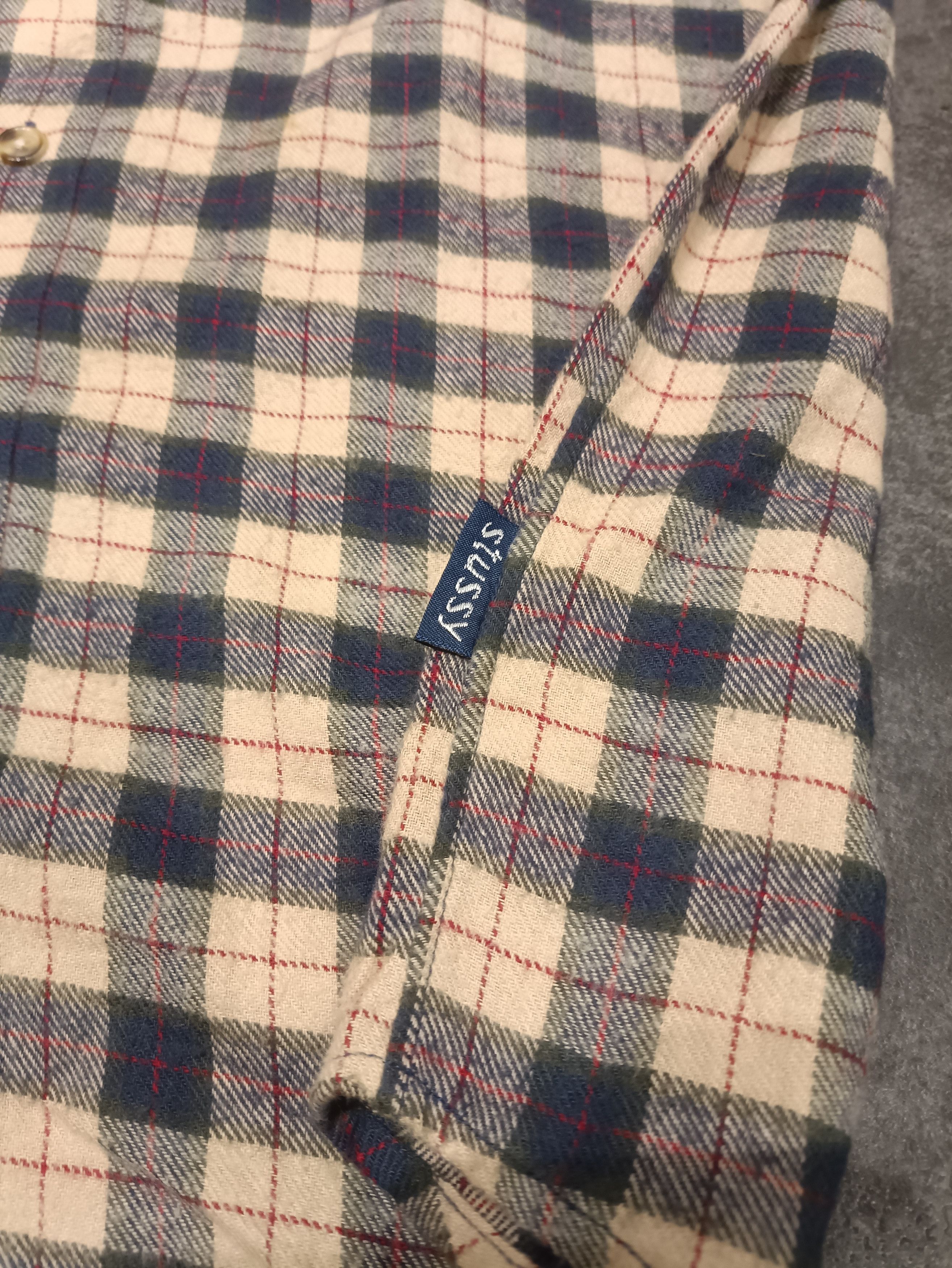 Stussy × Vintage stussy flanel shirt Size US M / EU 48-50 / 2 - 4 Thumbnail