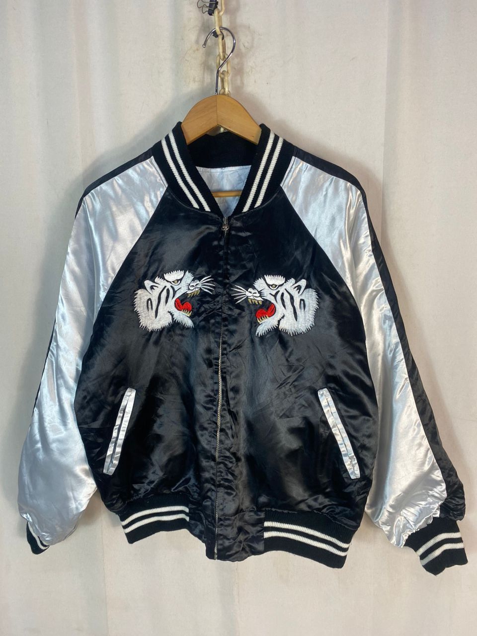 Other Sukajan embroidered printed zipper jacket Size US M / EU 48-50 / 2 - 1 Thumbnail