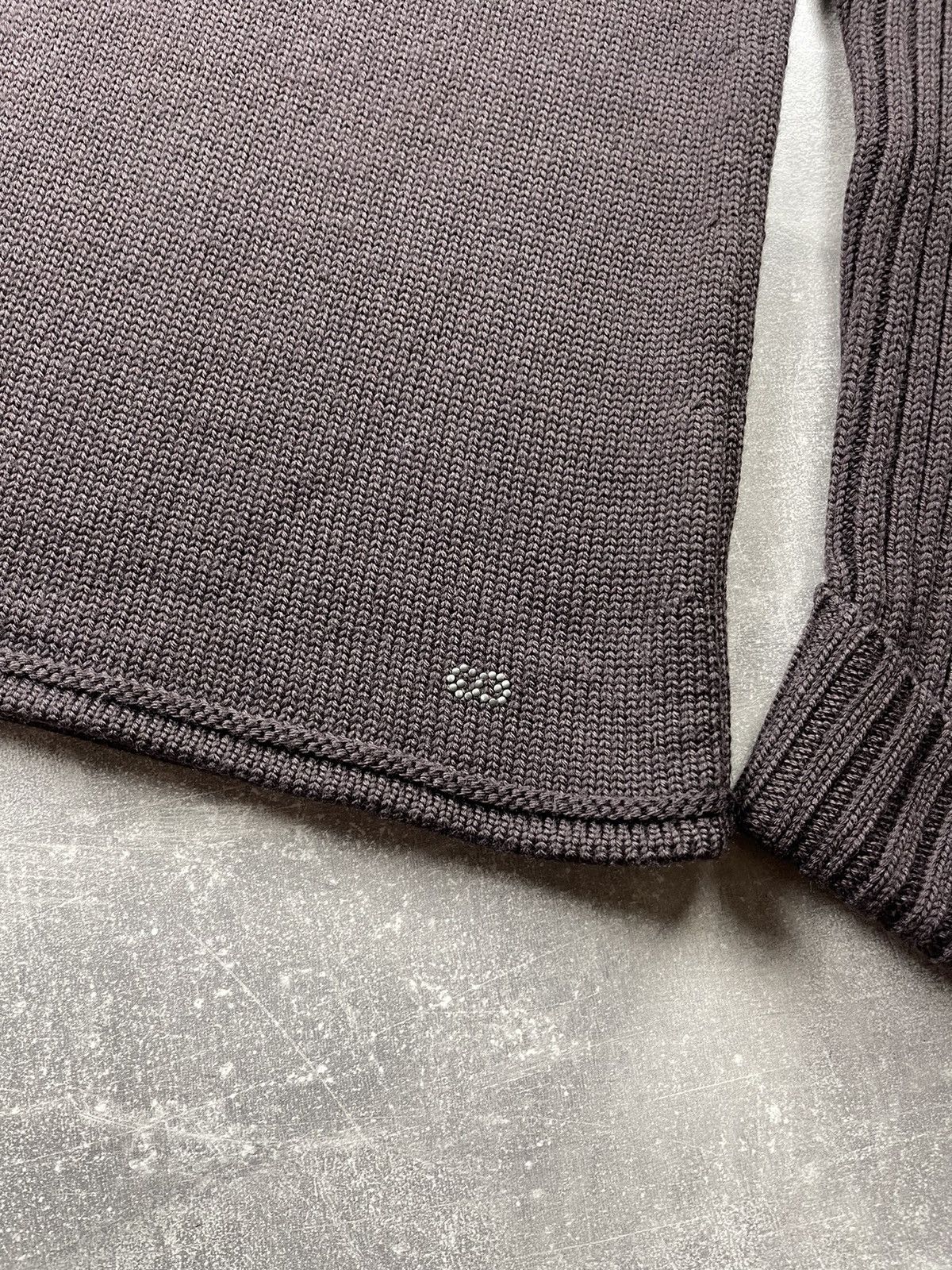 Escada Escada Sport Brown Wool Turtleneck Sweater Size L / US 10 / IT 46 - 3 Thumbnail