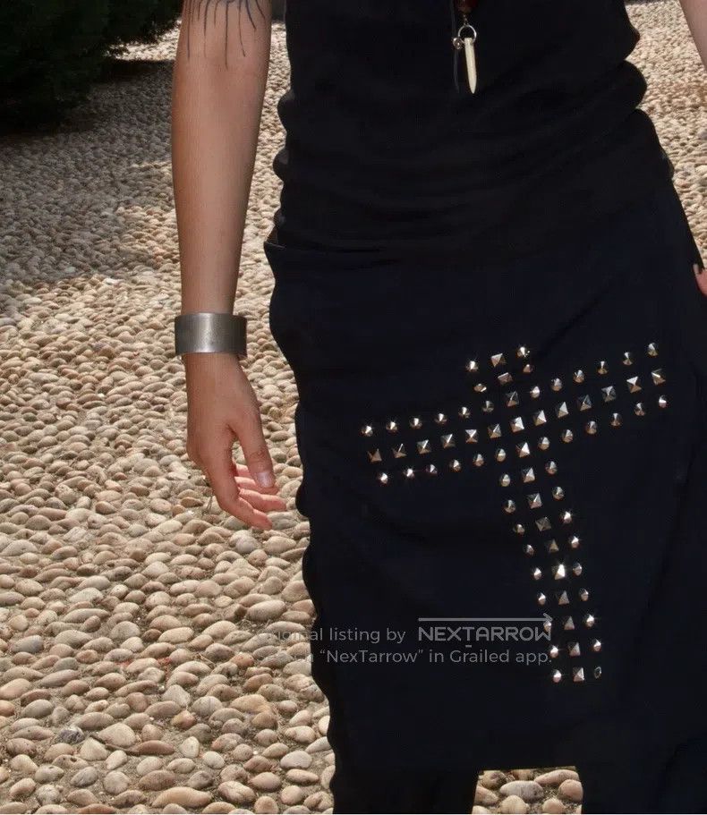 Comme des Garcons Comme Des Garcons size M Studded Cross Skirt Scottish Trou Size 24" / US 00 / IT 34 - 1 Thumbnail