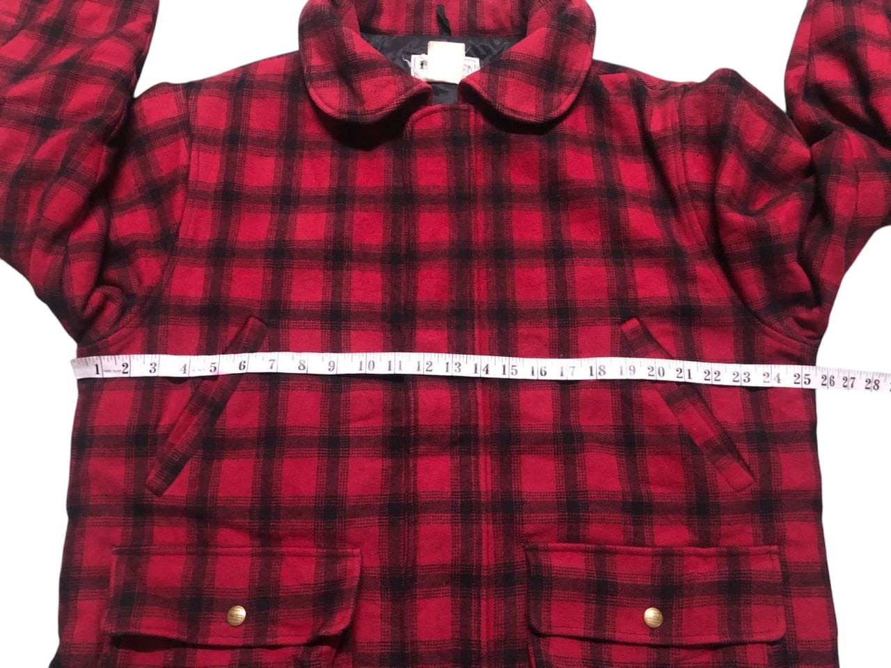 L.L. Bean × Vintage Vintage L.L.Bean Plaid Mackinaw Hunting Jacket Wool Size US M / EU 48-50 / 2 - 18 Thumbnail